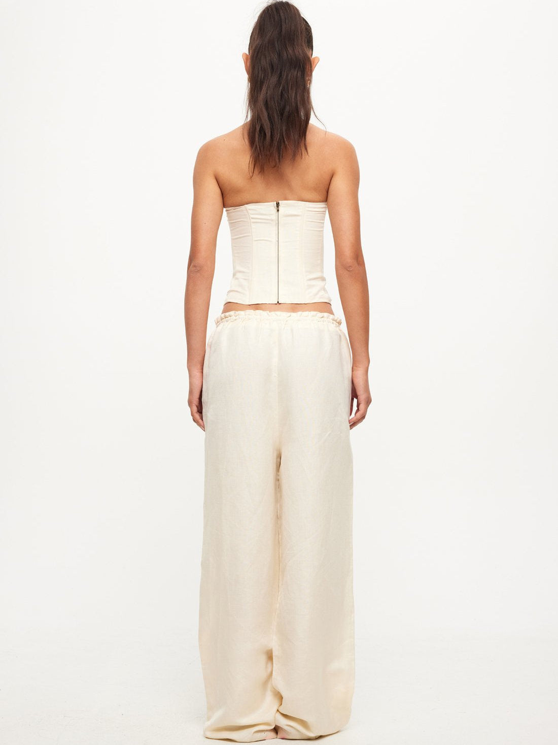 Catalonia Tube Top in Off-White