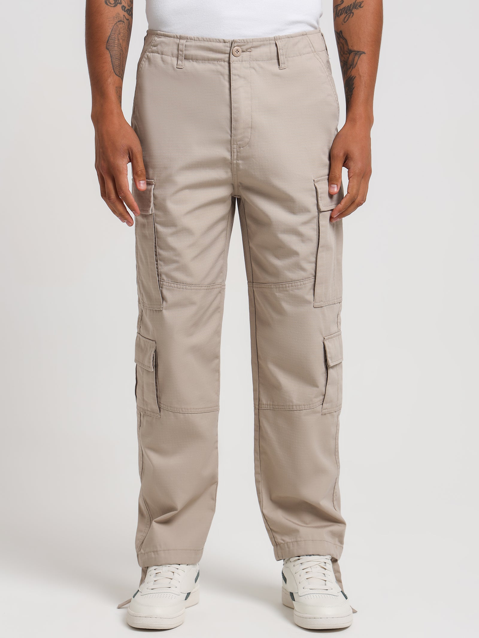 Surplus Cargo Pants in Bone