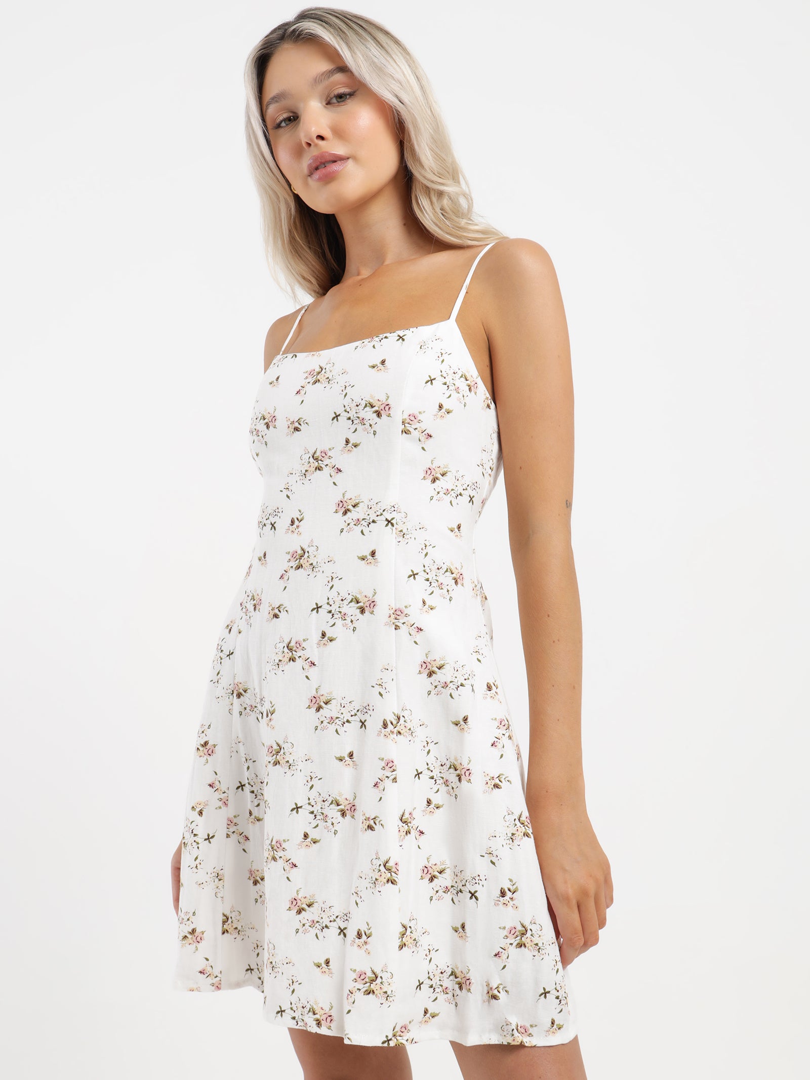 Belize Sun Dress in Floral