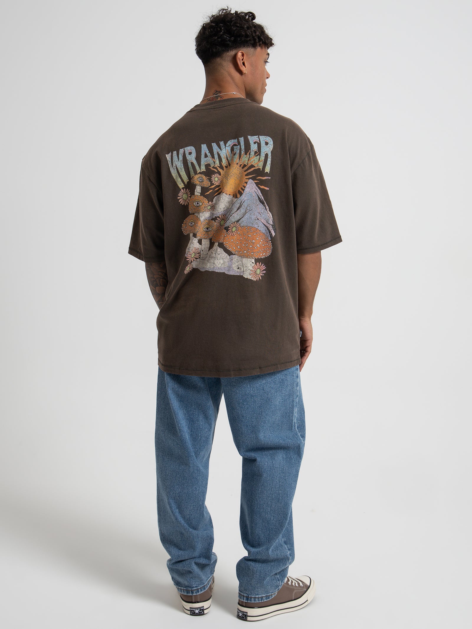 Shroom Haze Baggy T-Shirt in Slate