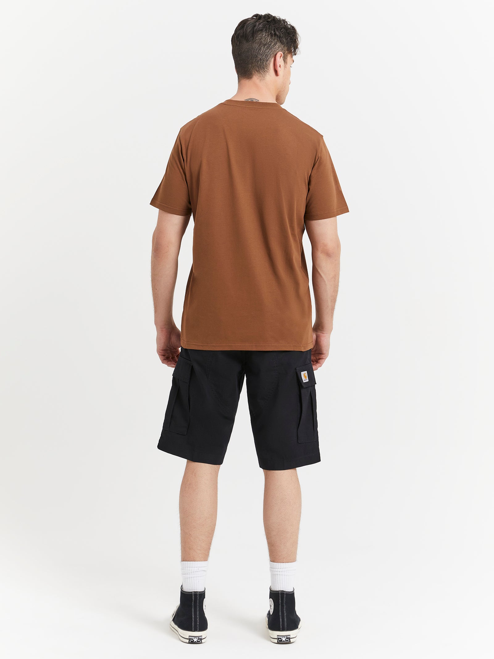 Regular Cargo Shorts in Black