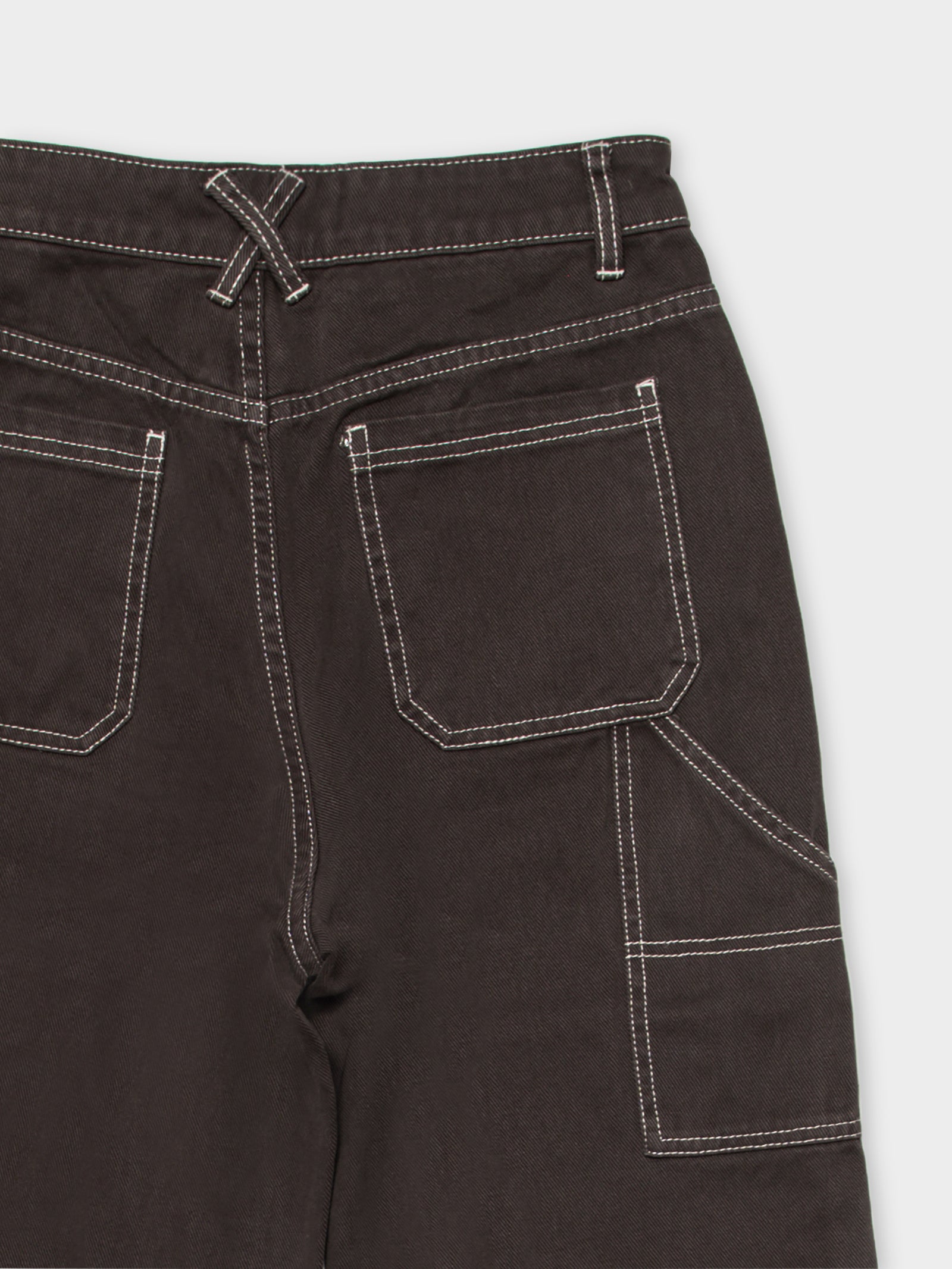 Harlem Carpenter Pants in Washed Black