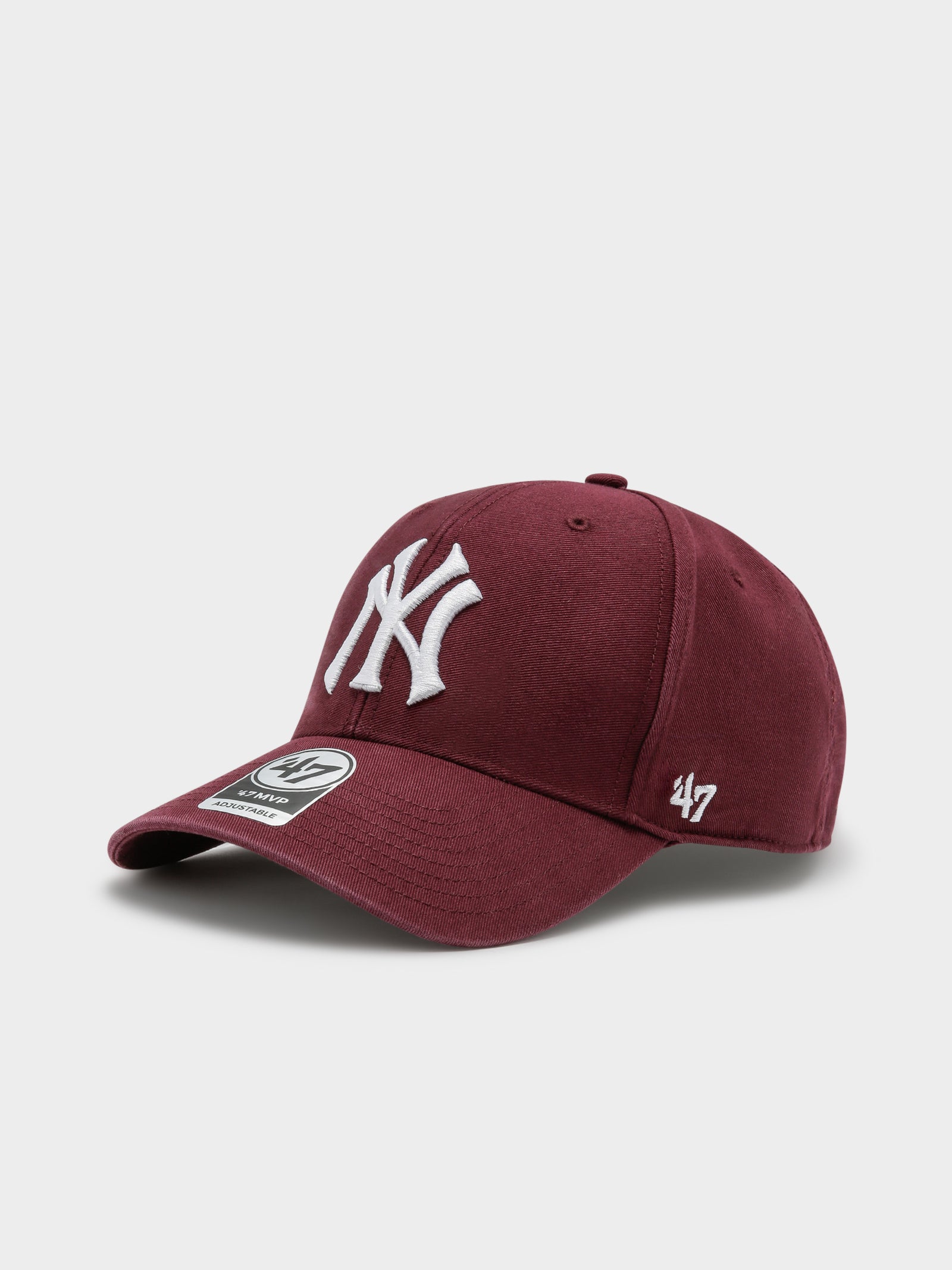 New York Yankees Cap in Maroon