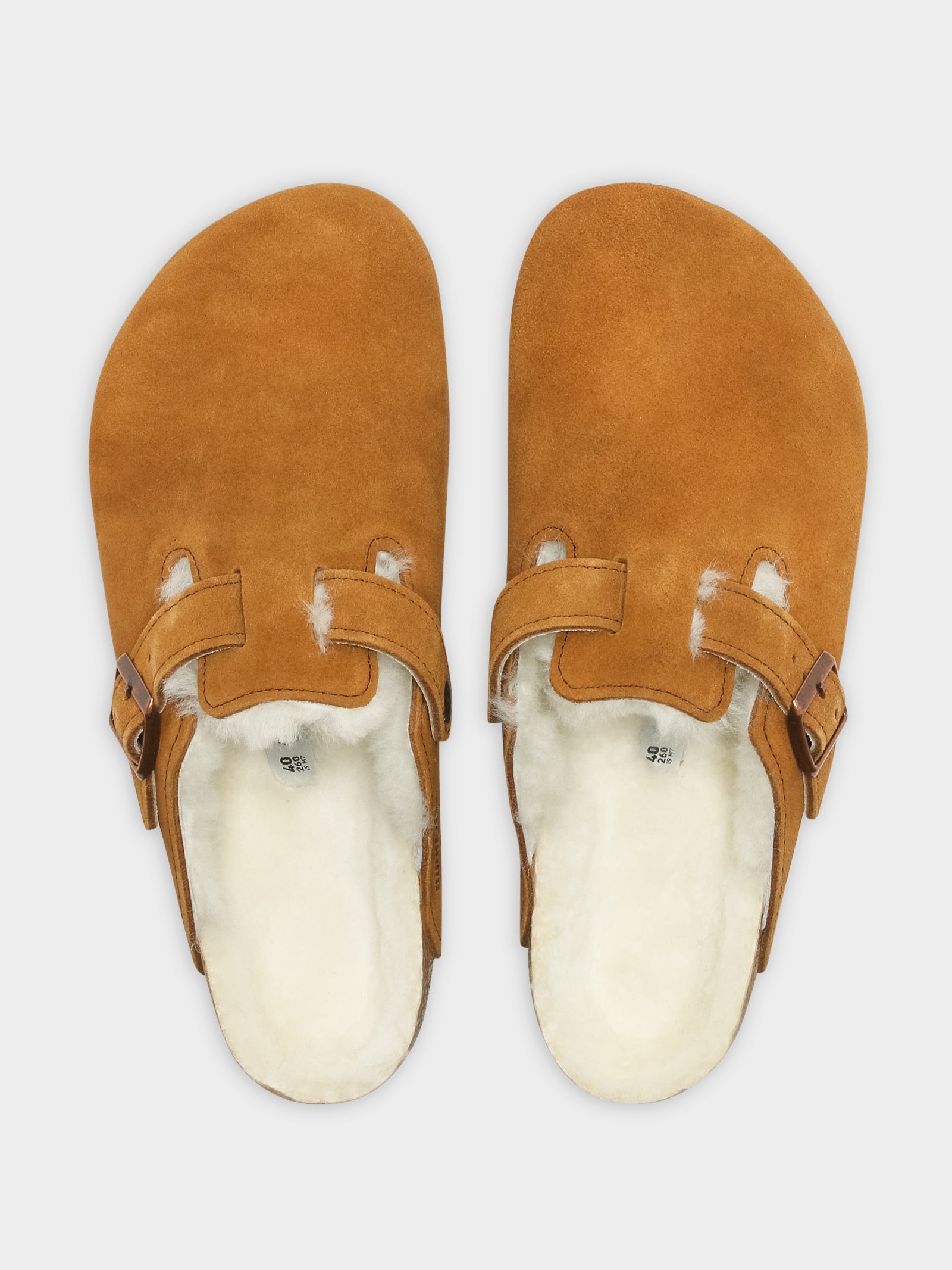 Mens Boston Fur Suede in Mink