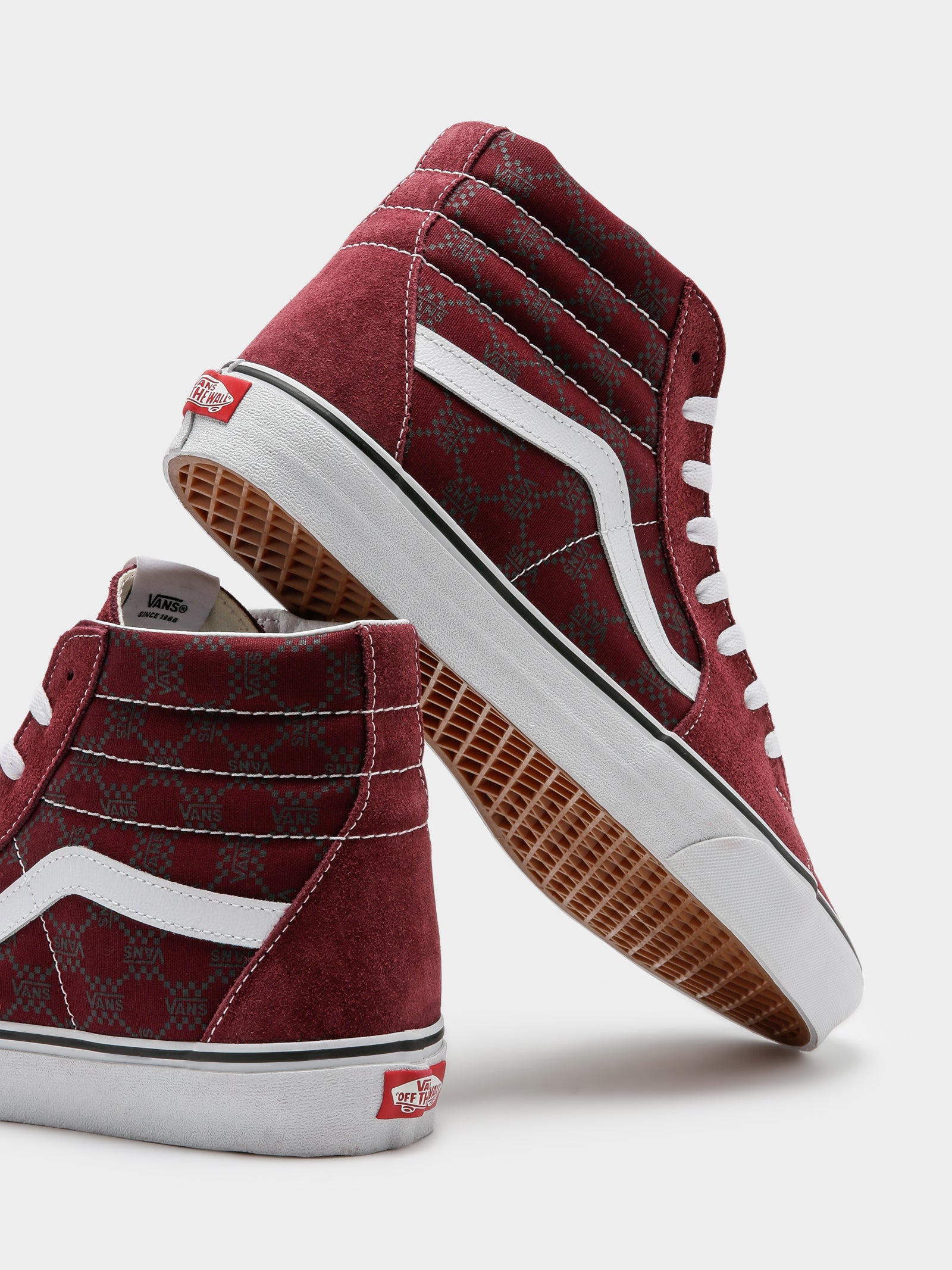 Unisex Sk8-Hi Monogram Sneakers in Port Royale