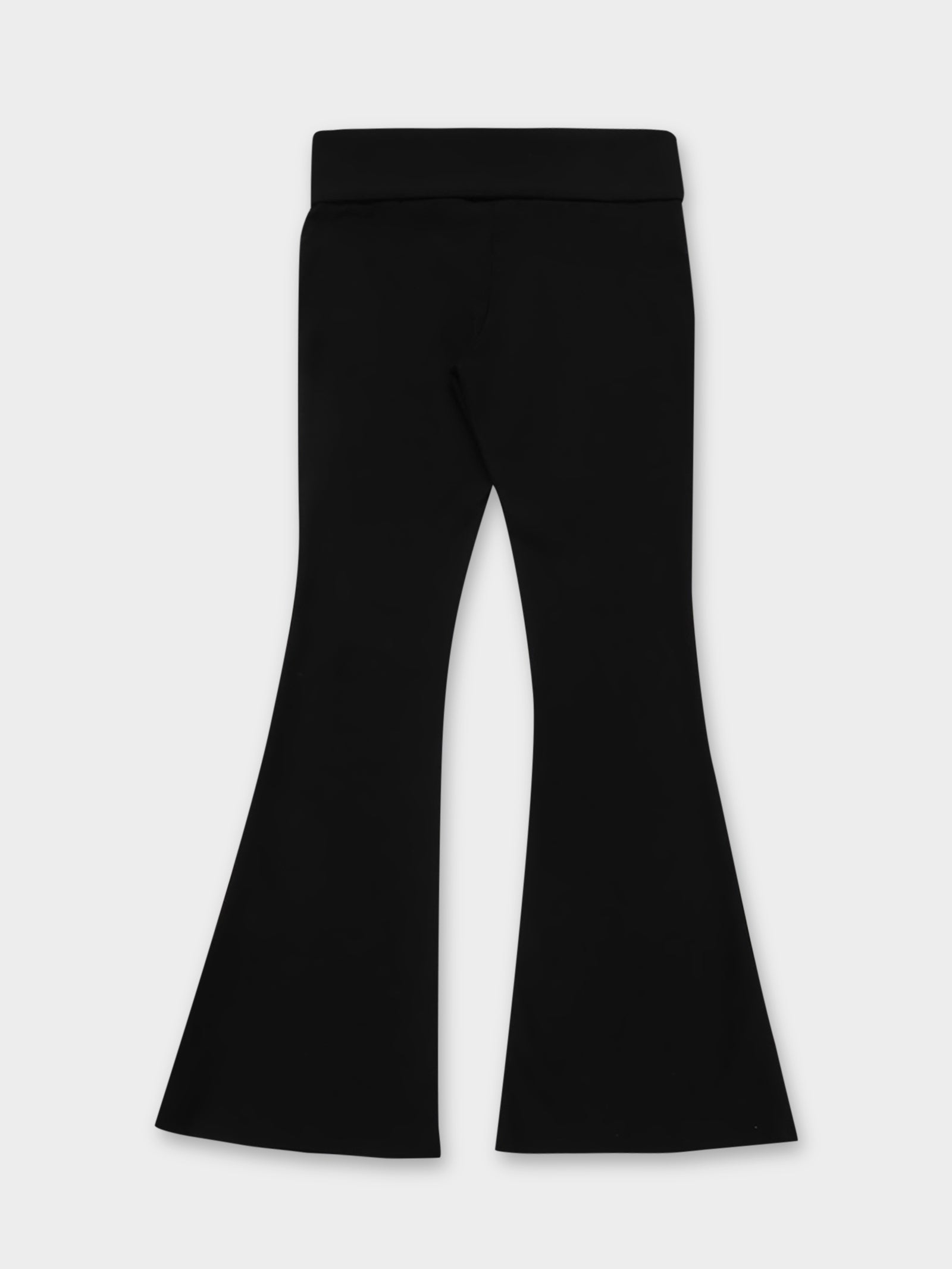 Rima Rib Ponte Pants in Black