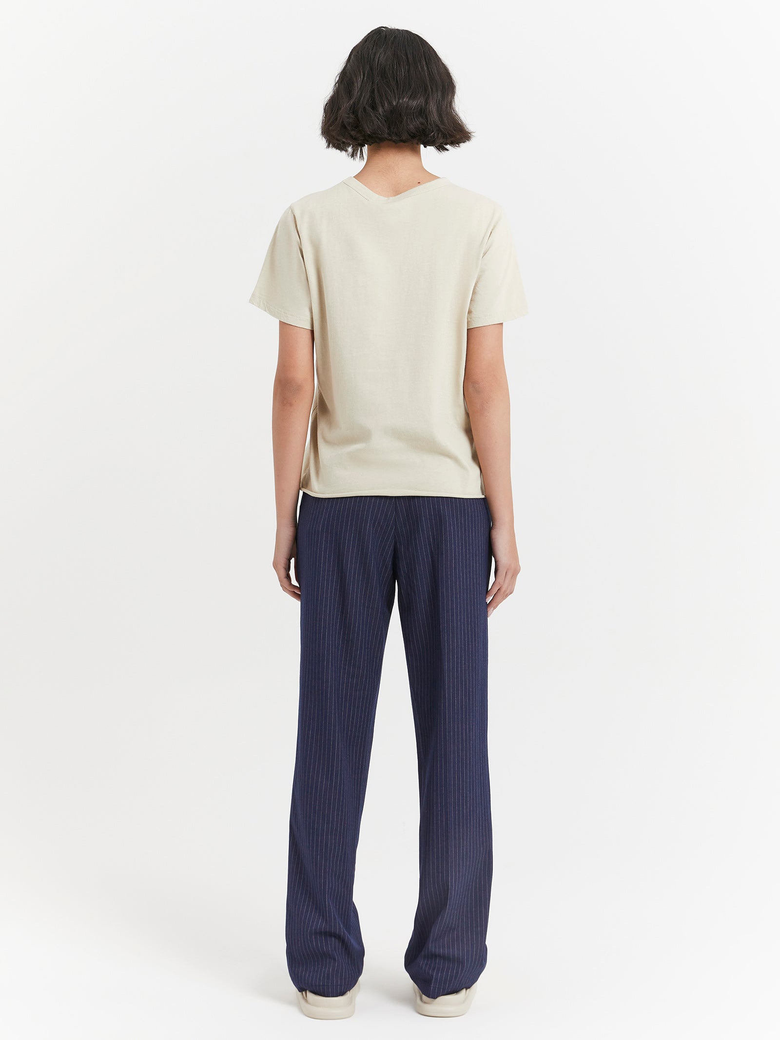 Minimal Thrills Relaxed Tee in Oatmeal