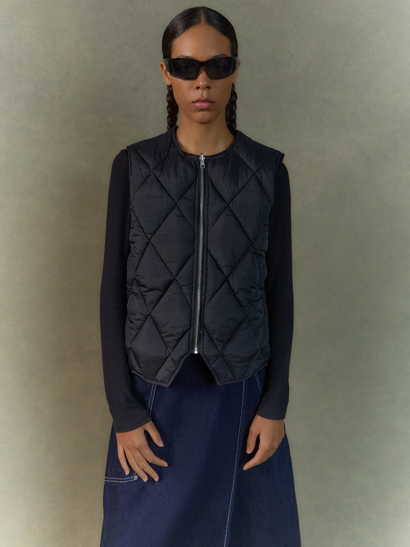 Reversible Quilted Vest