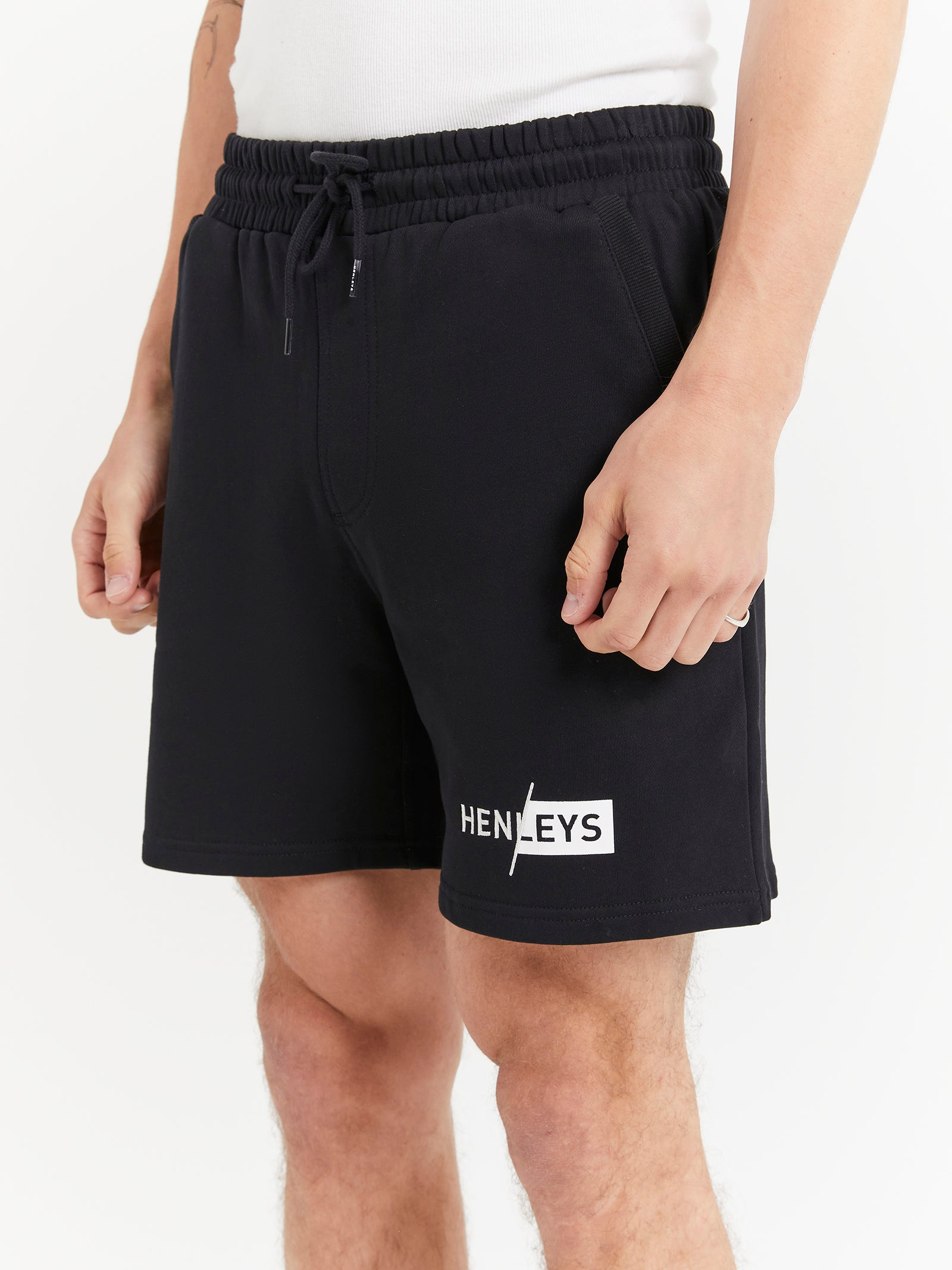 Resistance Track Shorts in Black