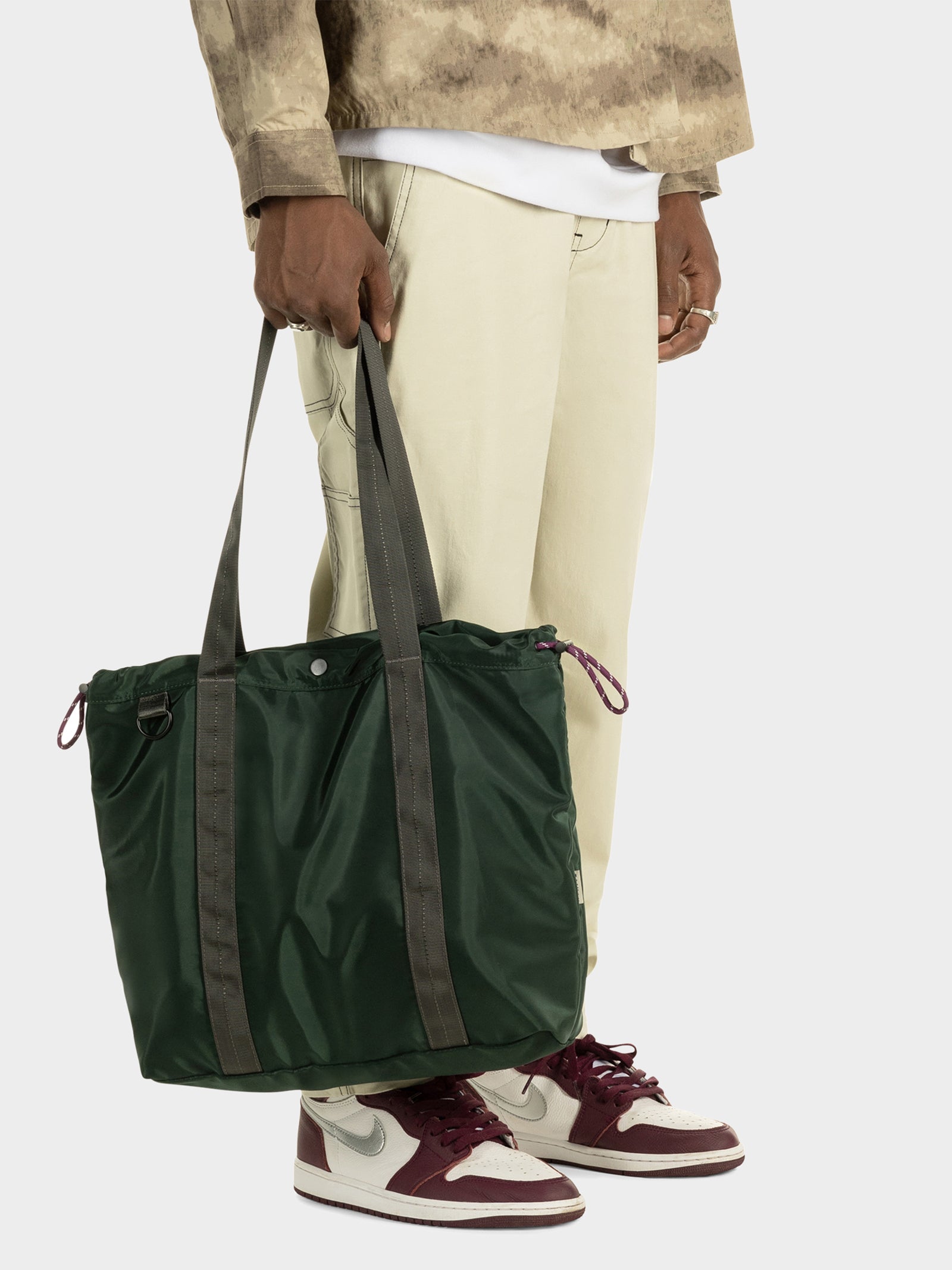 Flanker Tote Bag in Green