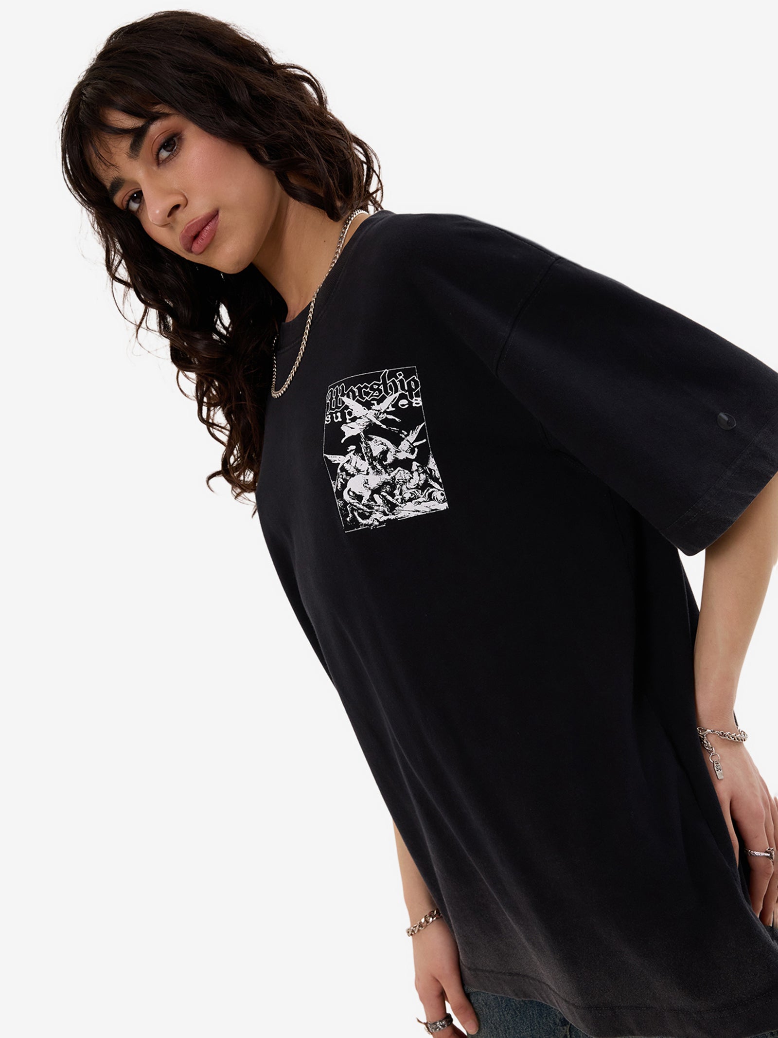 At Peace Oversized Fit Tee