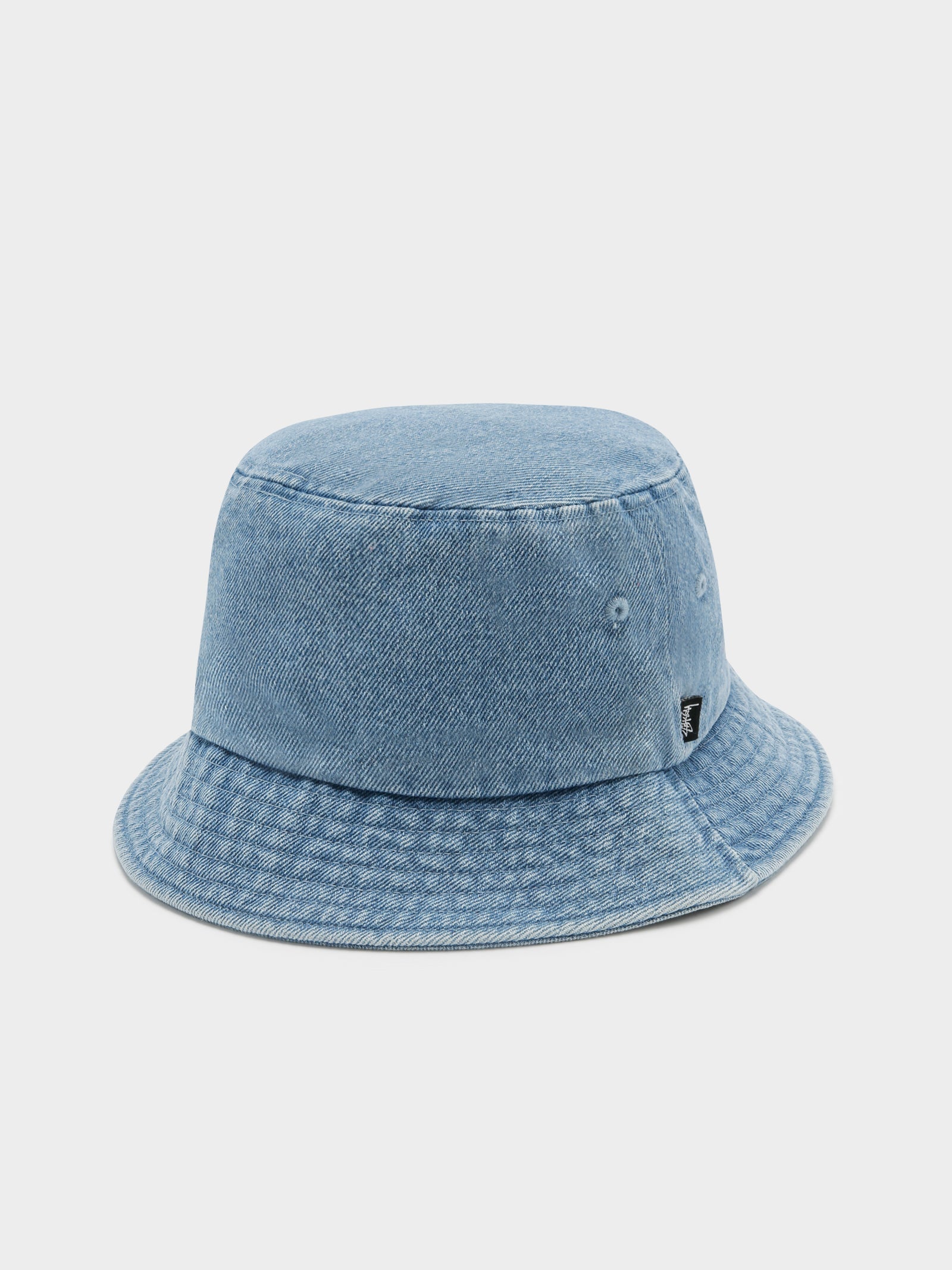 Stock Bucket Hat in Denim