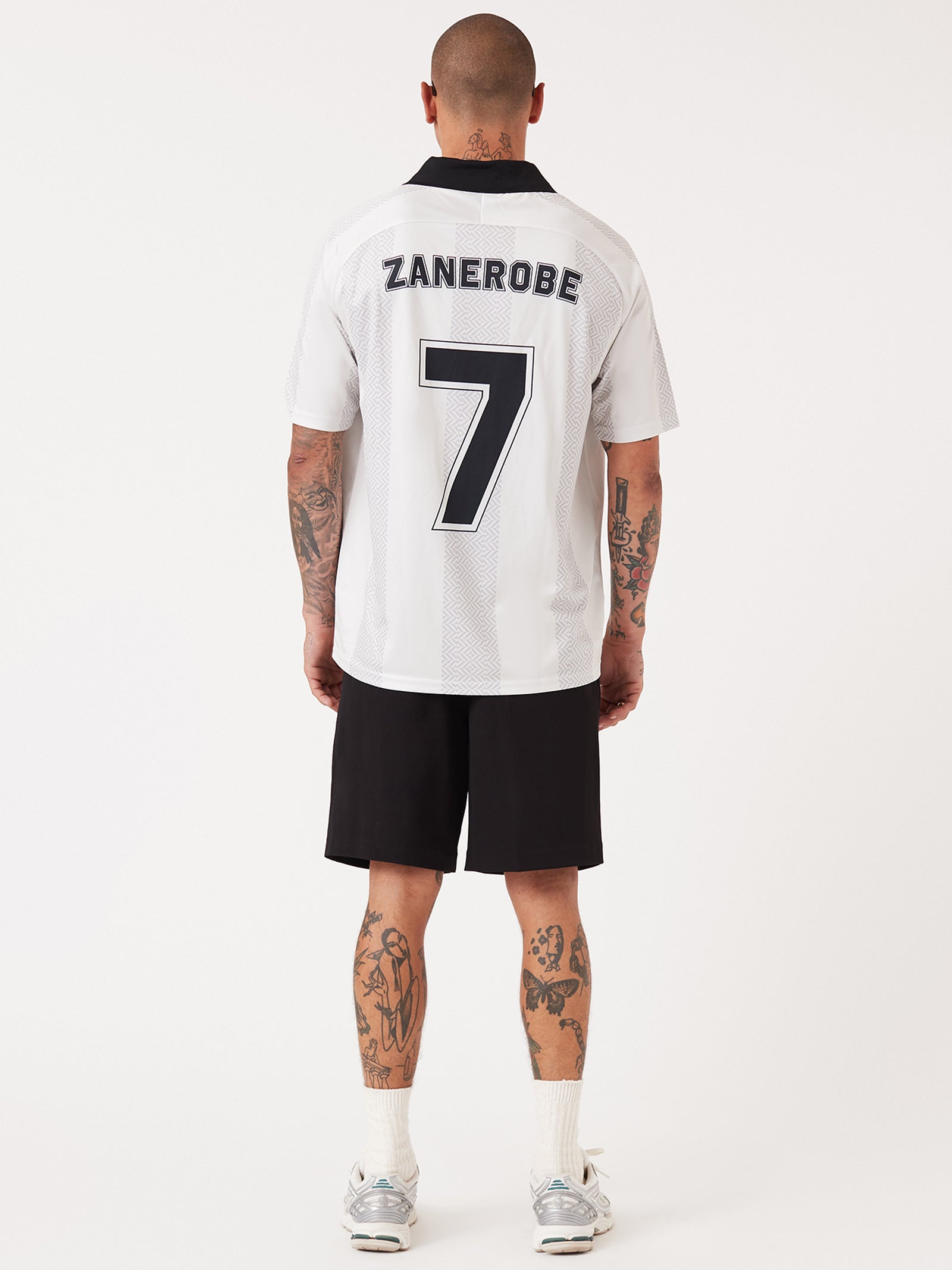 Classique Football Jersey In Vintage White