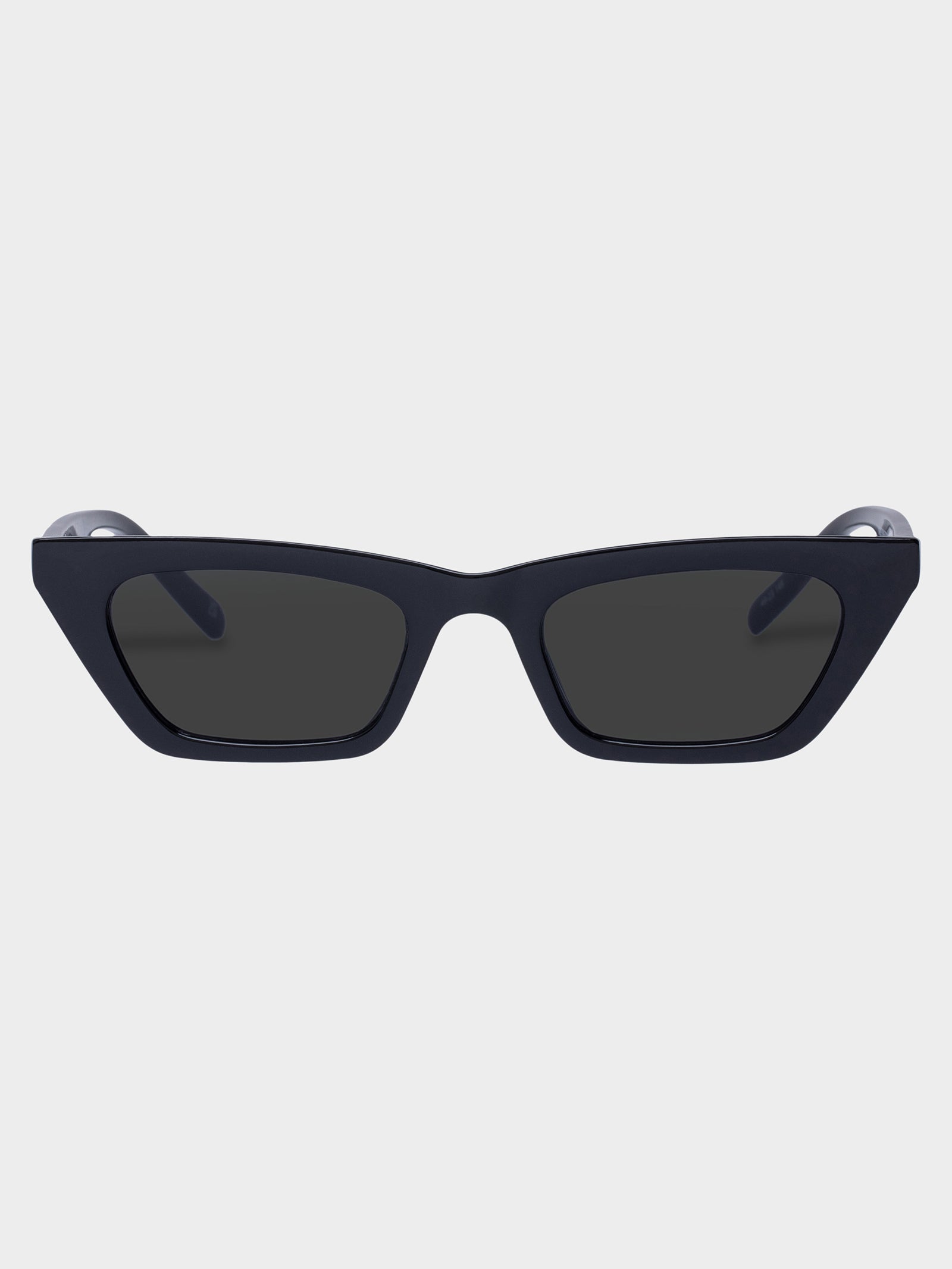 Polaris Sunglasses in Black Smoke Mono