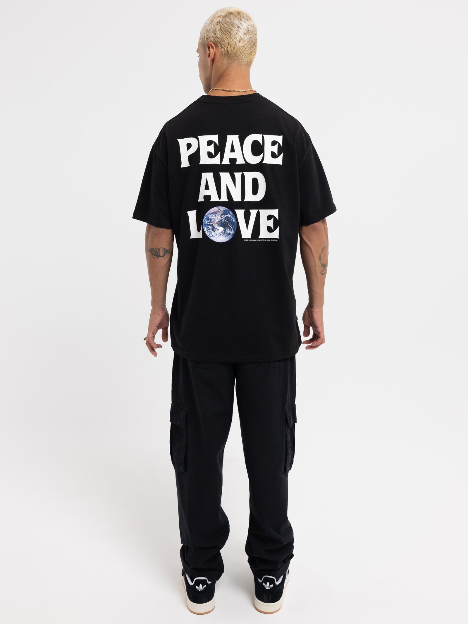 Peace And Love Heavyweight T-Shirt