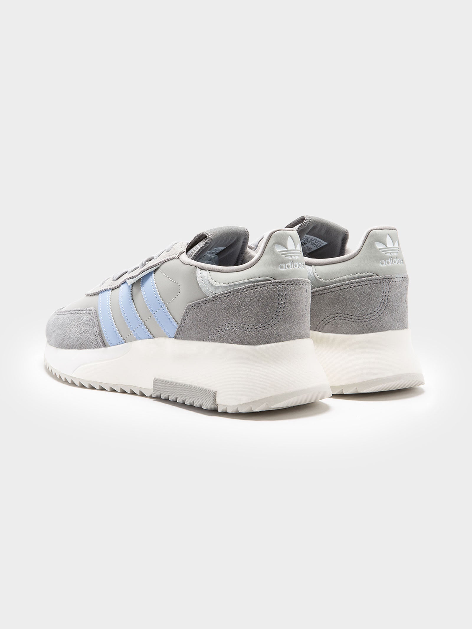 Womens Retropy F2 Shoes in Grey Two & Blue Dawn