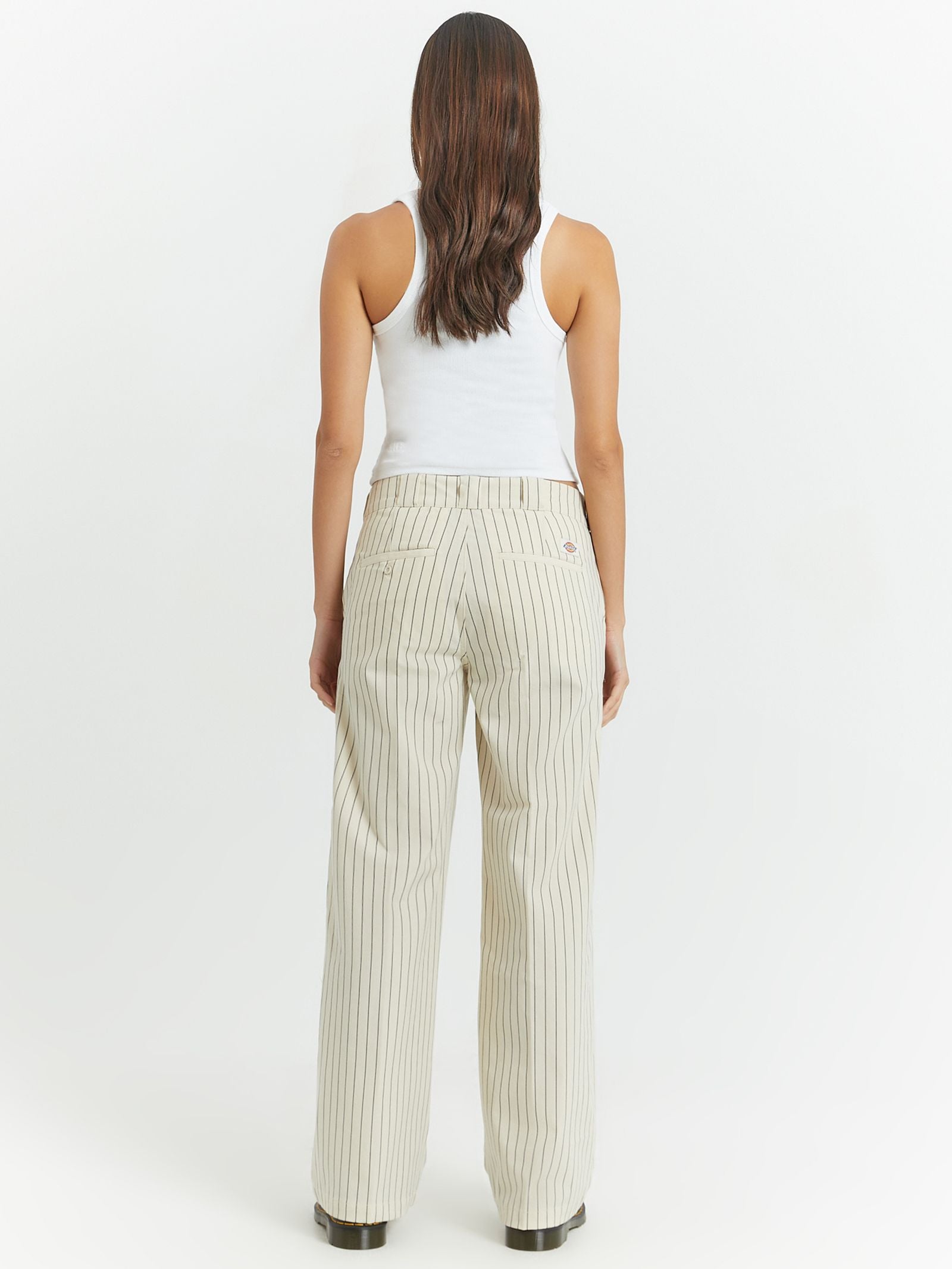 Bronte Pinstripe Wide Pants