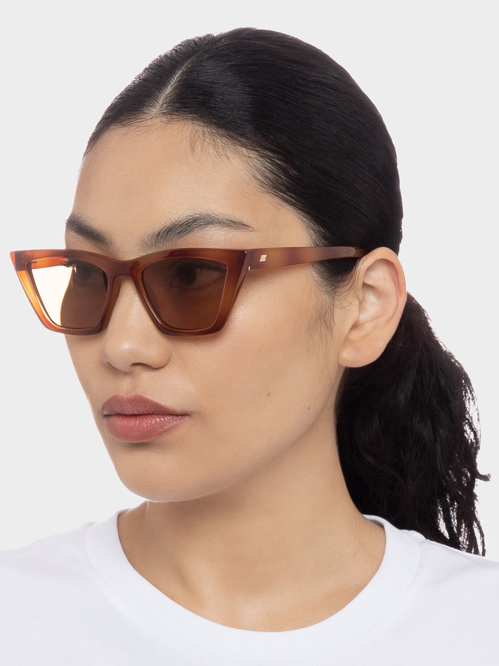 Velodrome Sunglasses in Vintage Tort Light Brown Mono