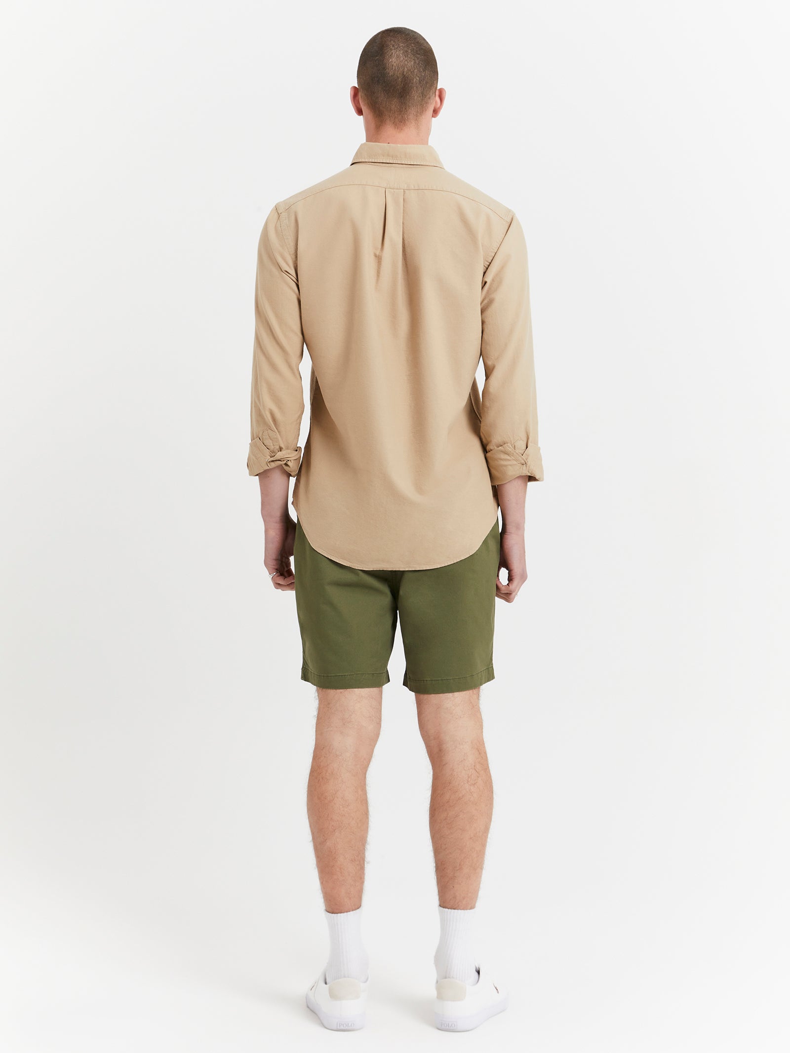 Classic Fit Prepster Shorts in Dark Sage