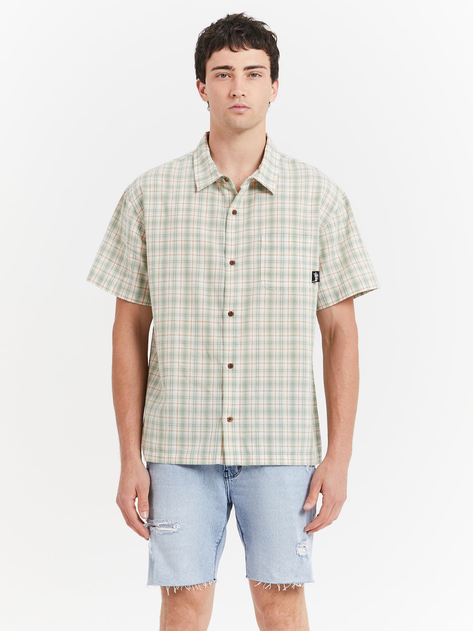 Chessy Check Shirt in Green