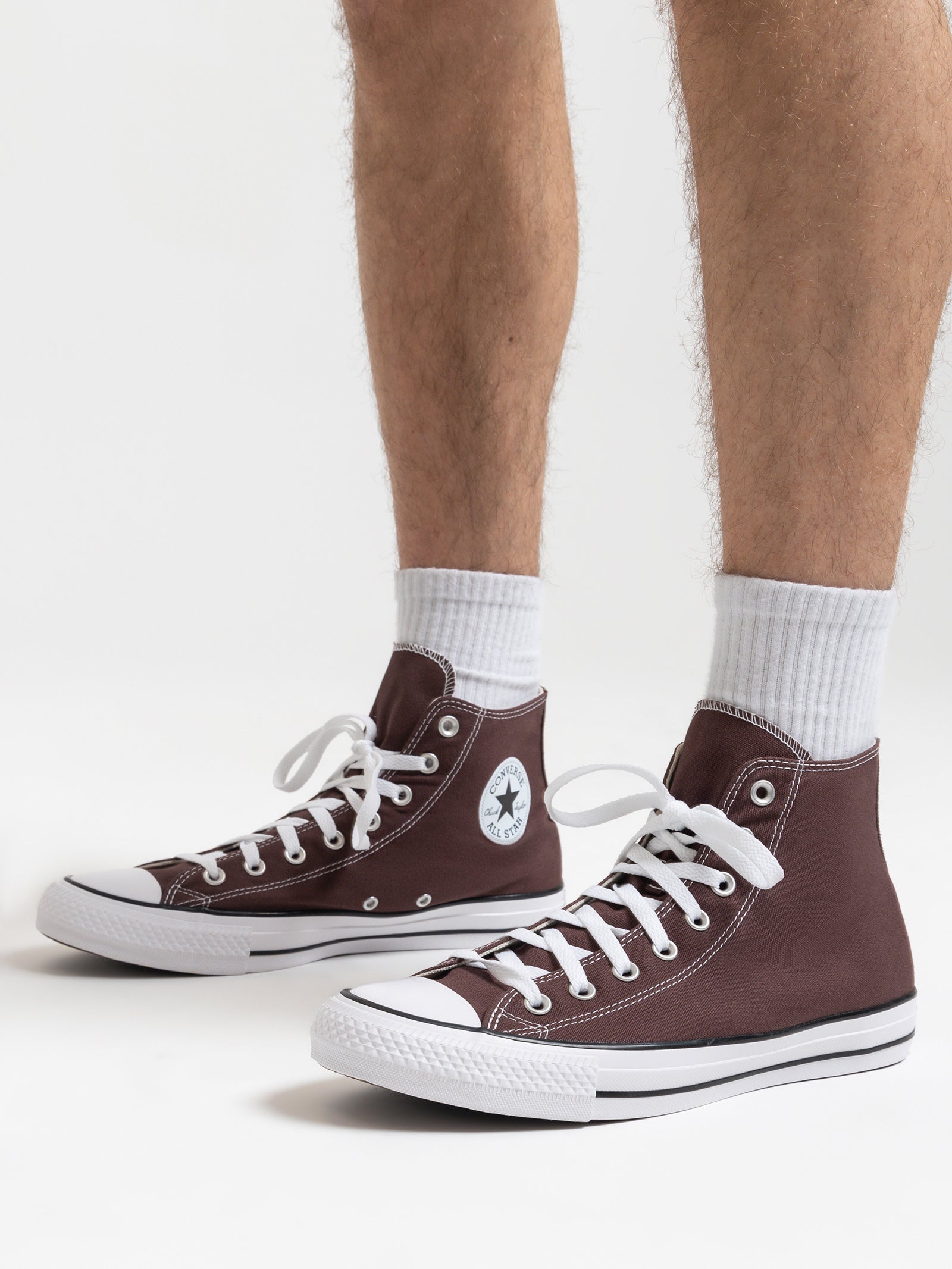 Unisex Chuck Taylor All Star Seasonal Color High-Top Sneakers in Eternal Earth Brown