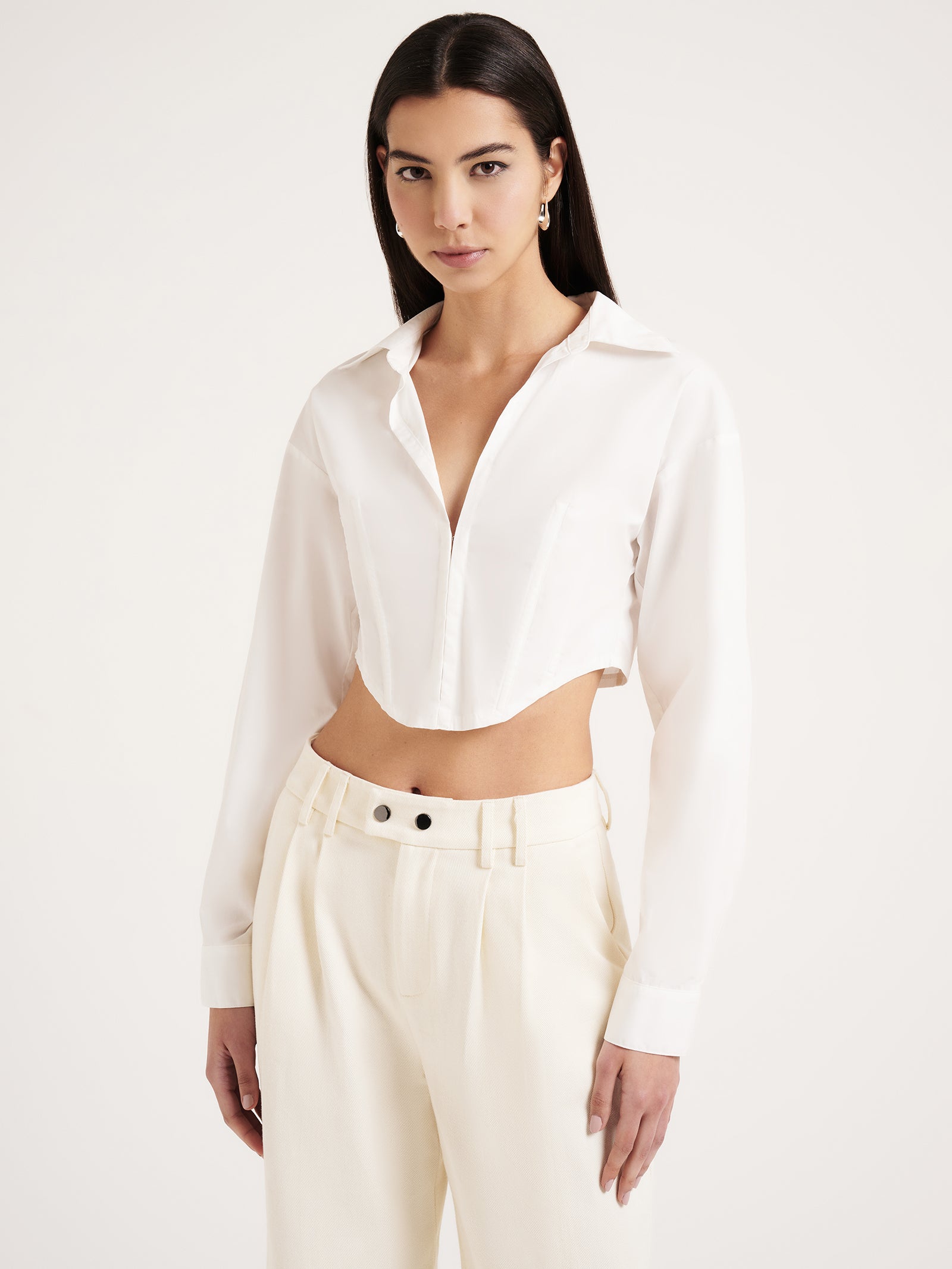 Zola Shirt in Ivory