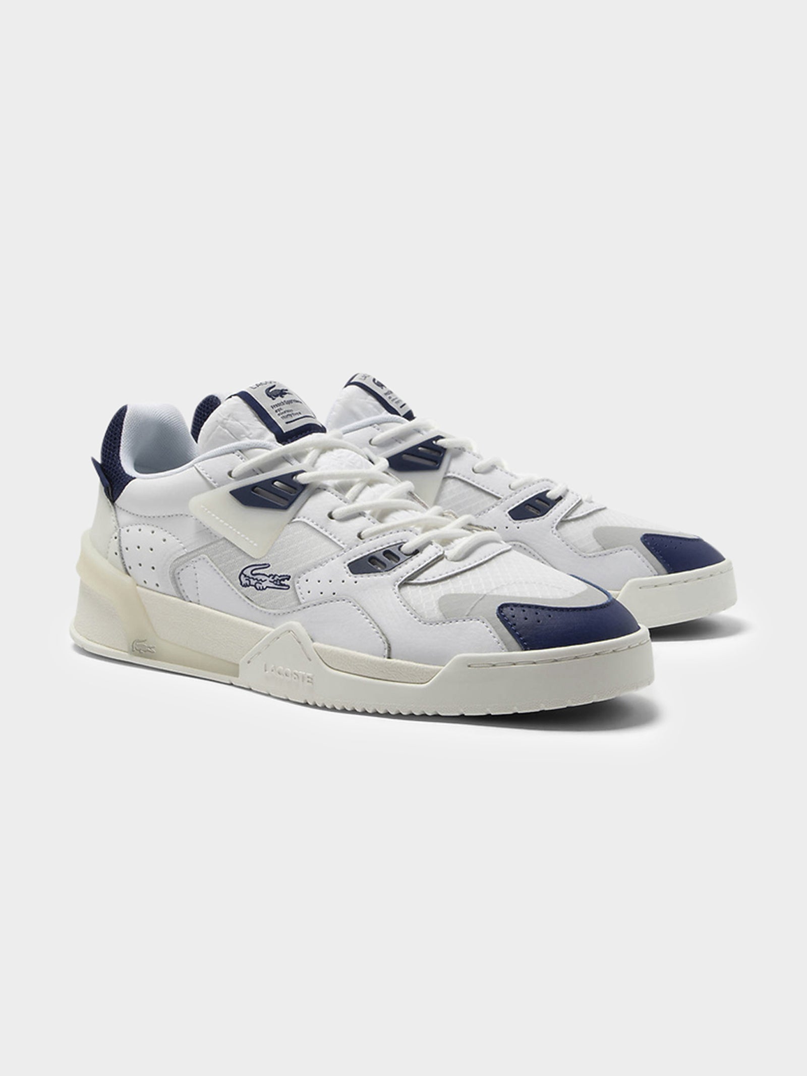 Mens LT Court 125 Sneakers in White & Navy