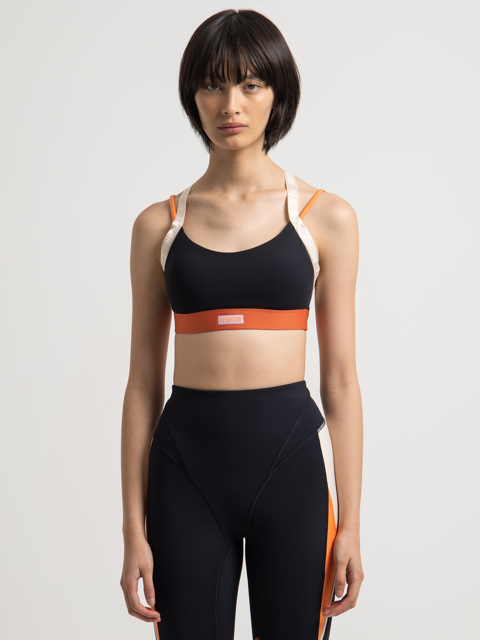 Oakmont Sports Bra in Black