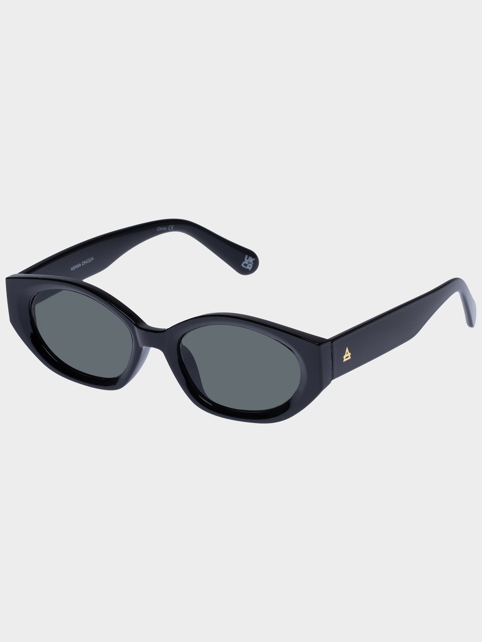 Mensa Sunglasses in Black Green Mono