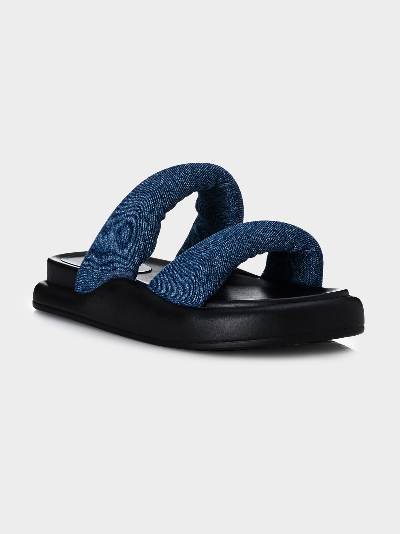 Therese Sandals in Dark Denim