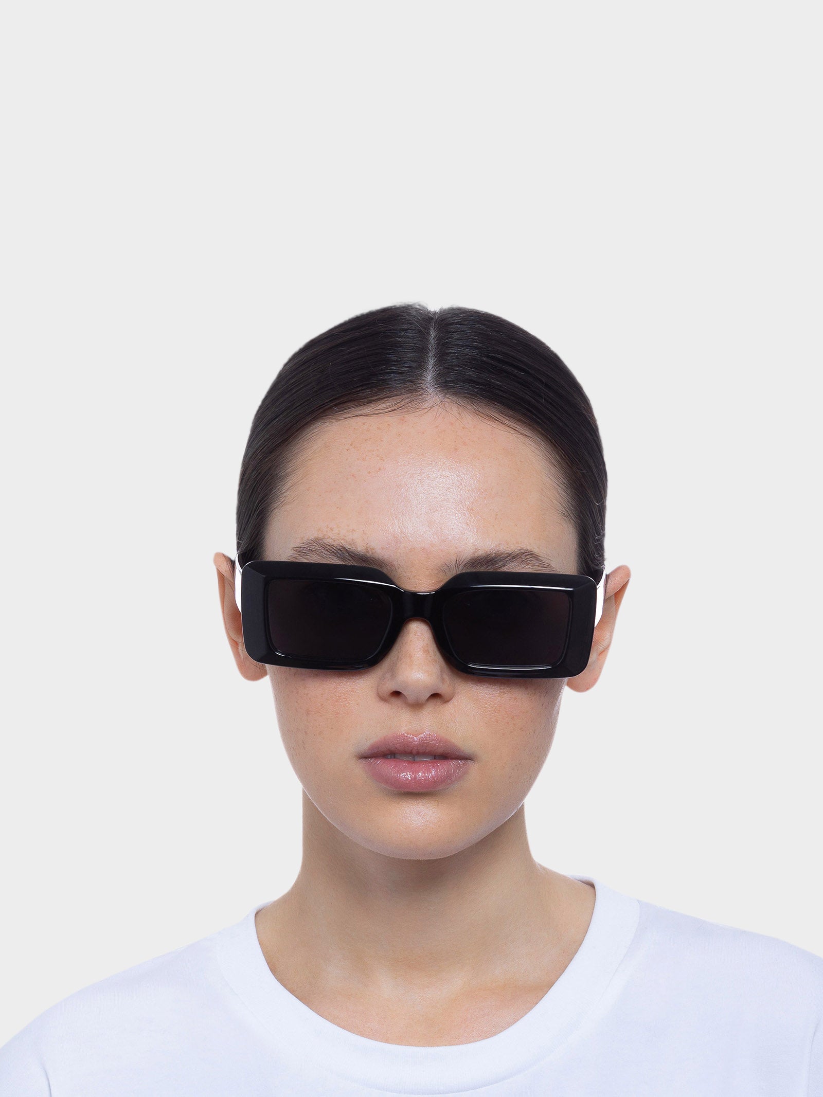 Parallax Sunglasses in Black Smoke Mono