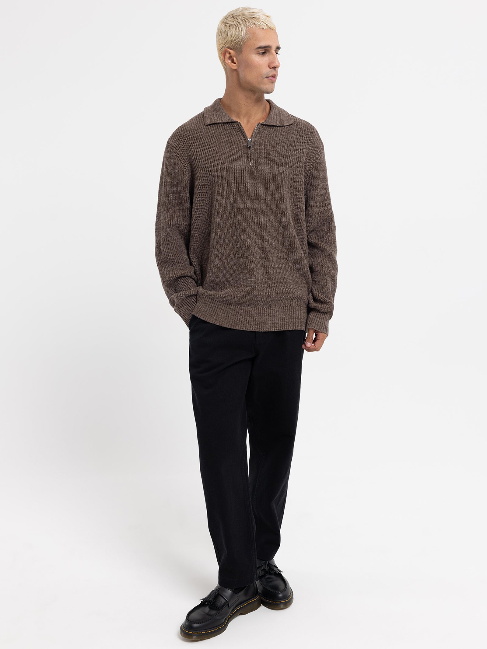 Zade Zip Knit Sweater