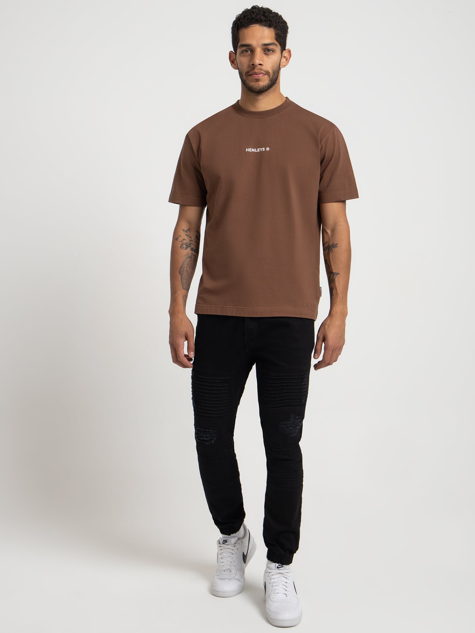 Classic Logo T-Shirt in Coconut