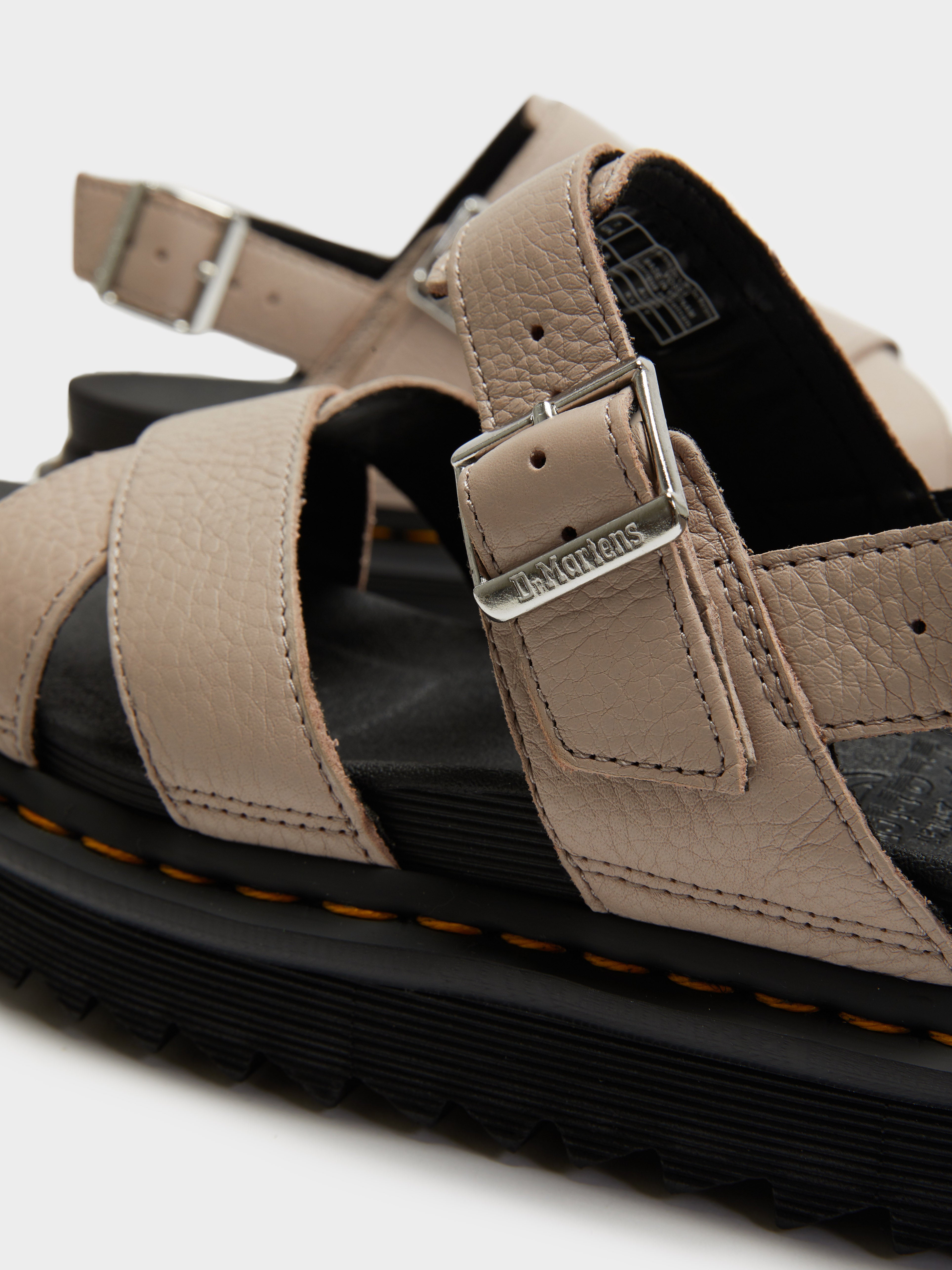 Voss II Cross Strap Sandal Vintage in Taupe