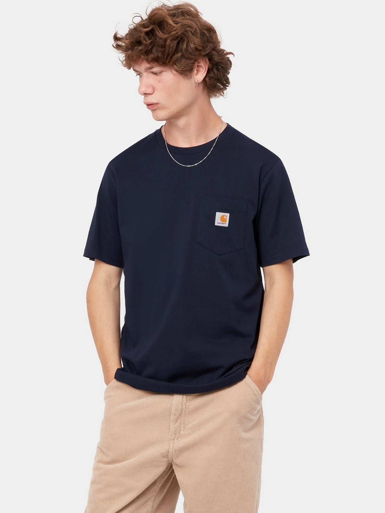 S/S Pocket T-Shirt - Dark Navy