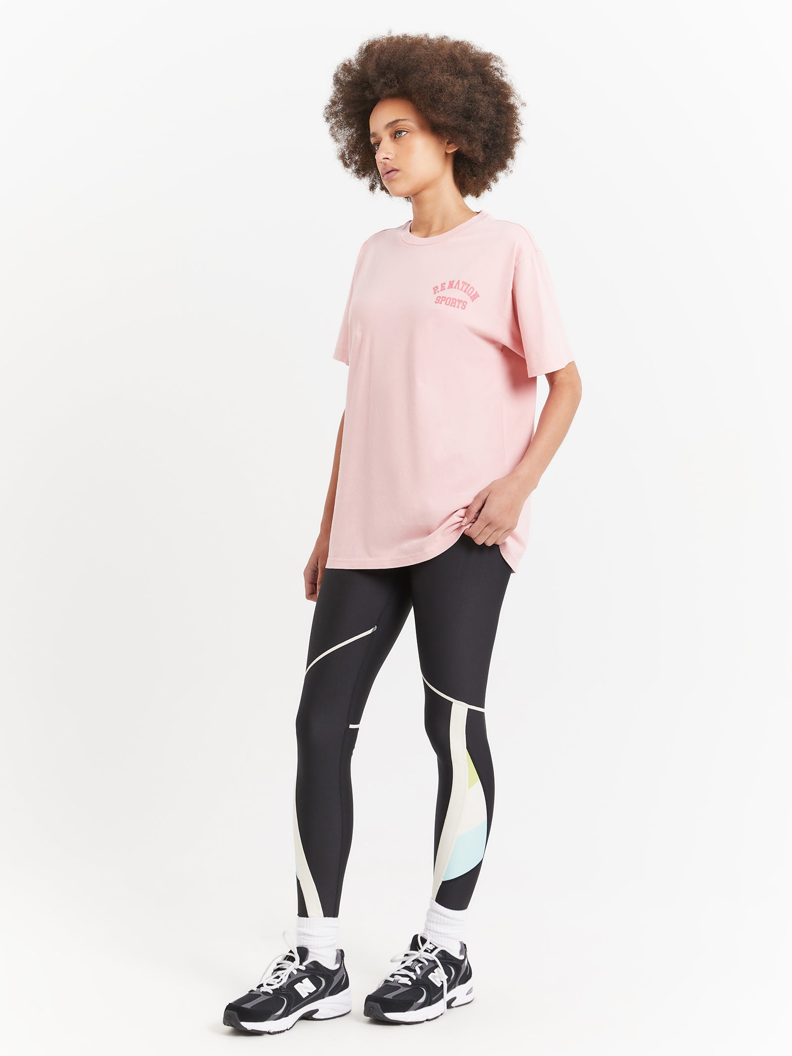 Barkley T-Shirt in Flamingo Pink