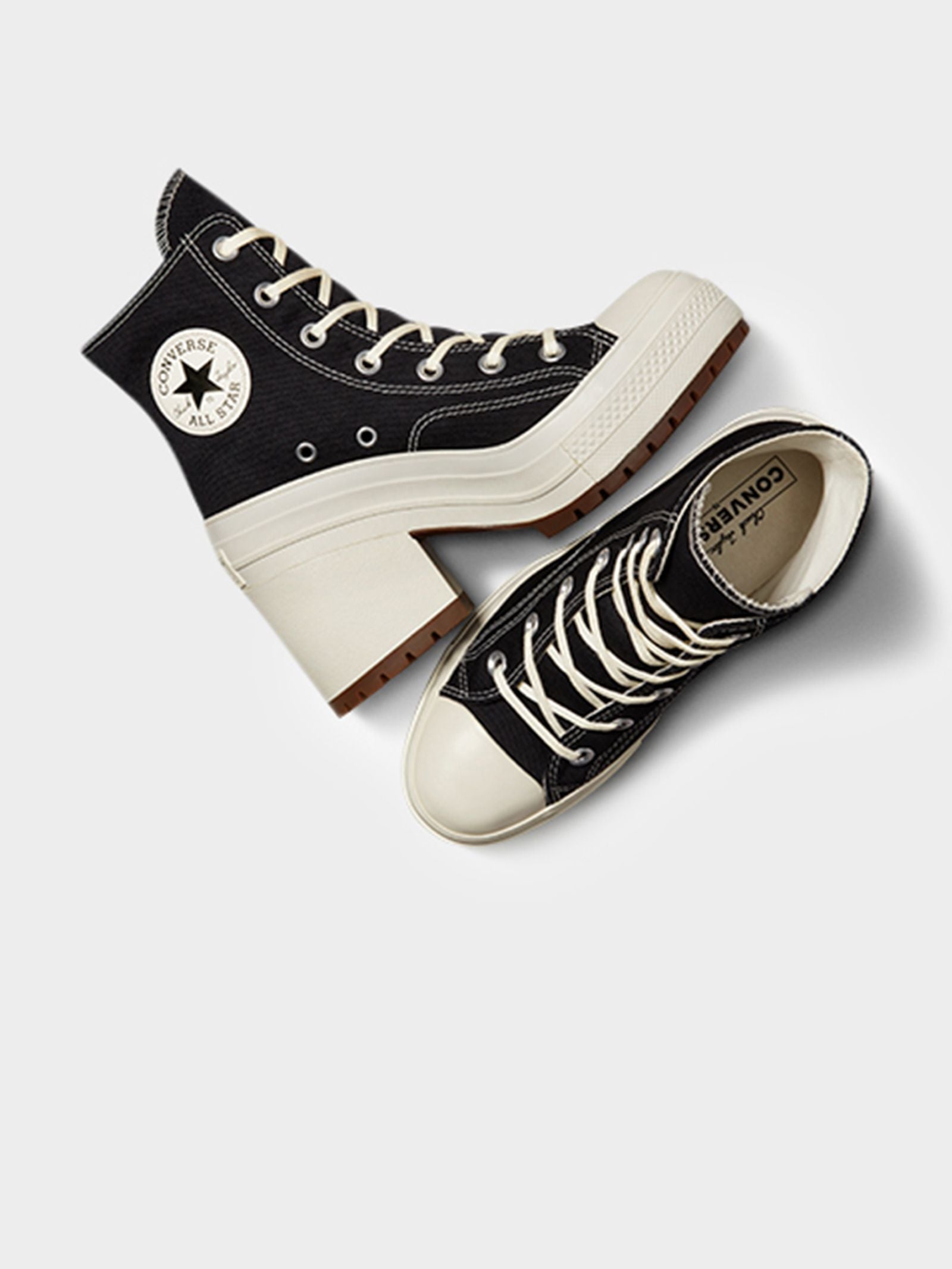 Womens Chuck Taylor 70 De Luxe Heel Sneakers