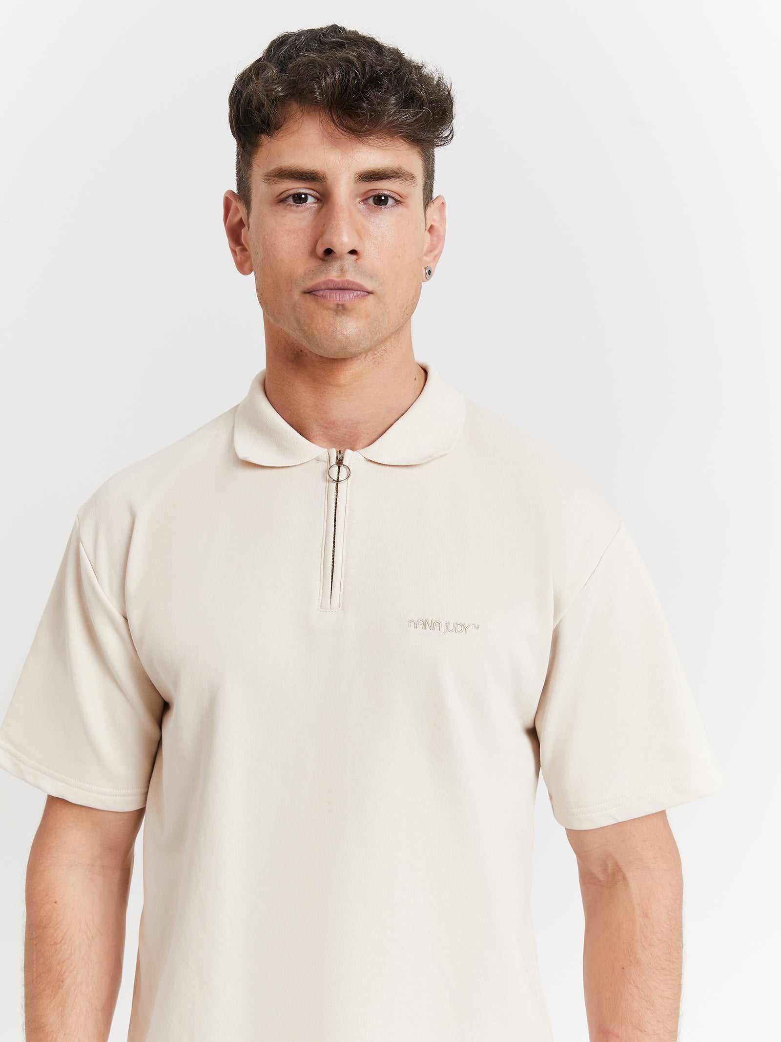 Haven Polo in Bone