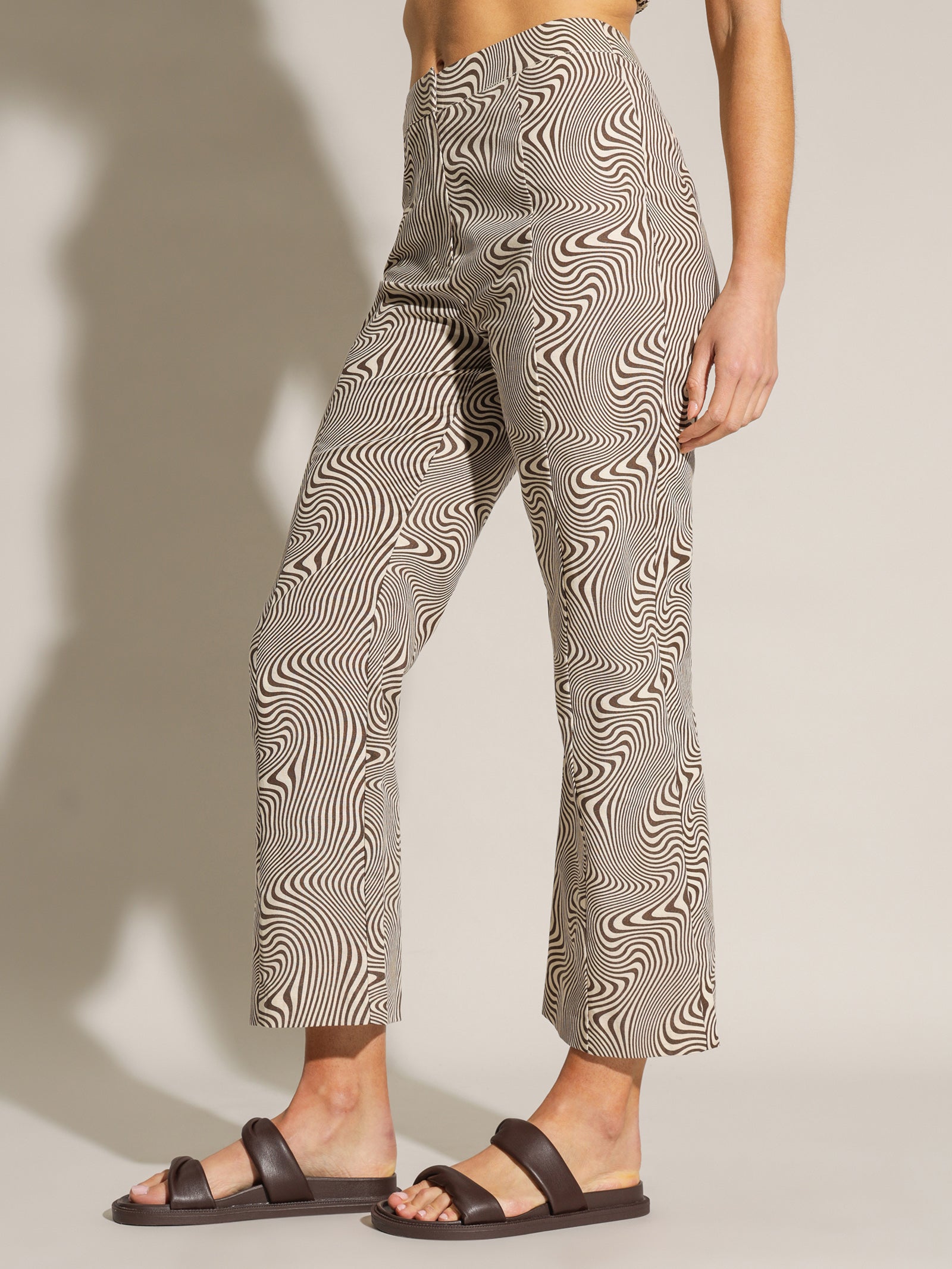 Gabrielle Flare Pant in Monaco