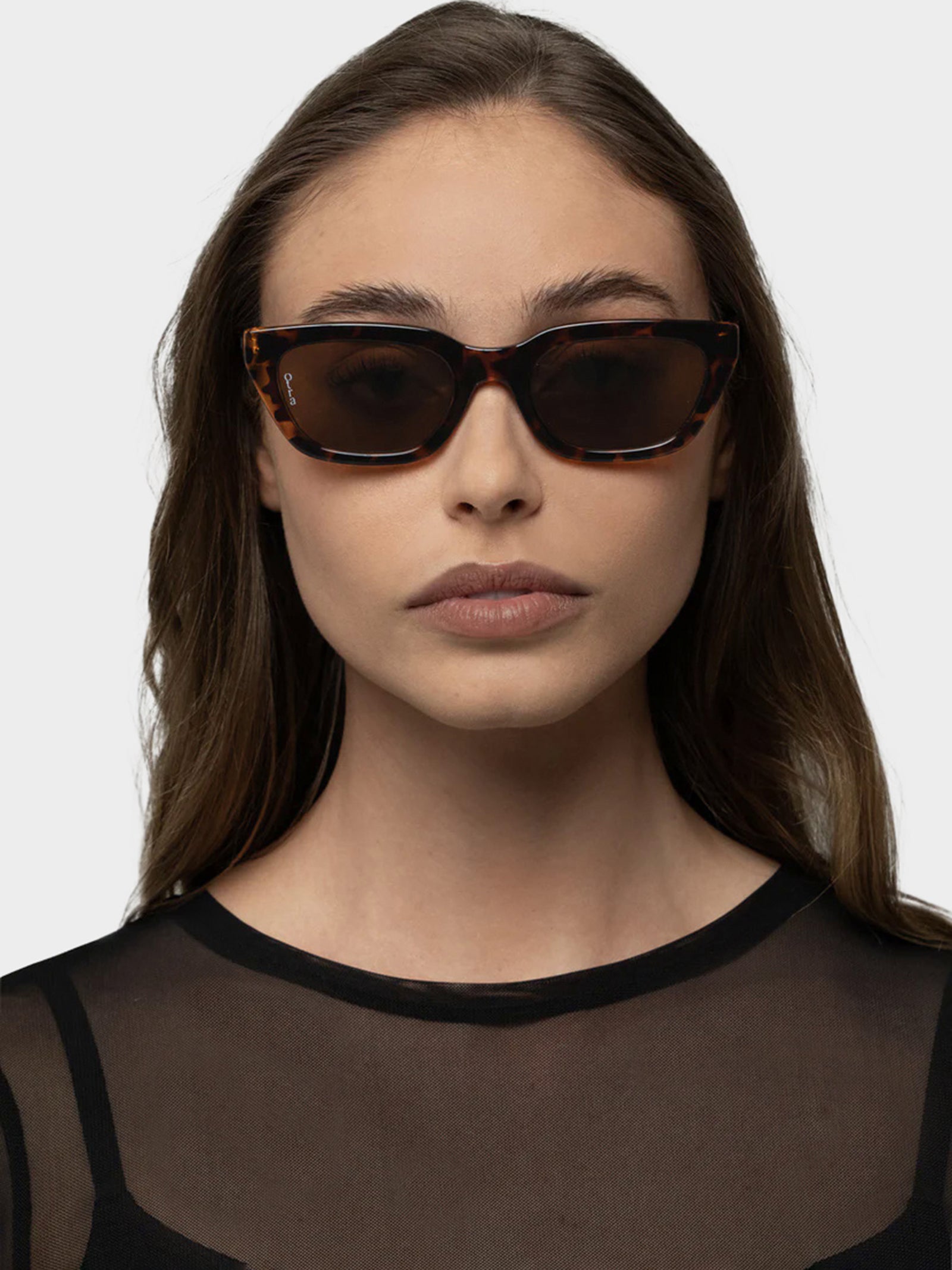 Nove Sunglasses in Tort Brown