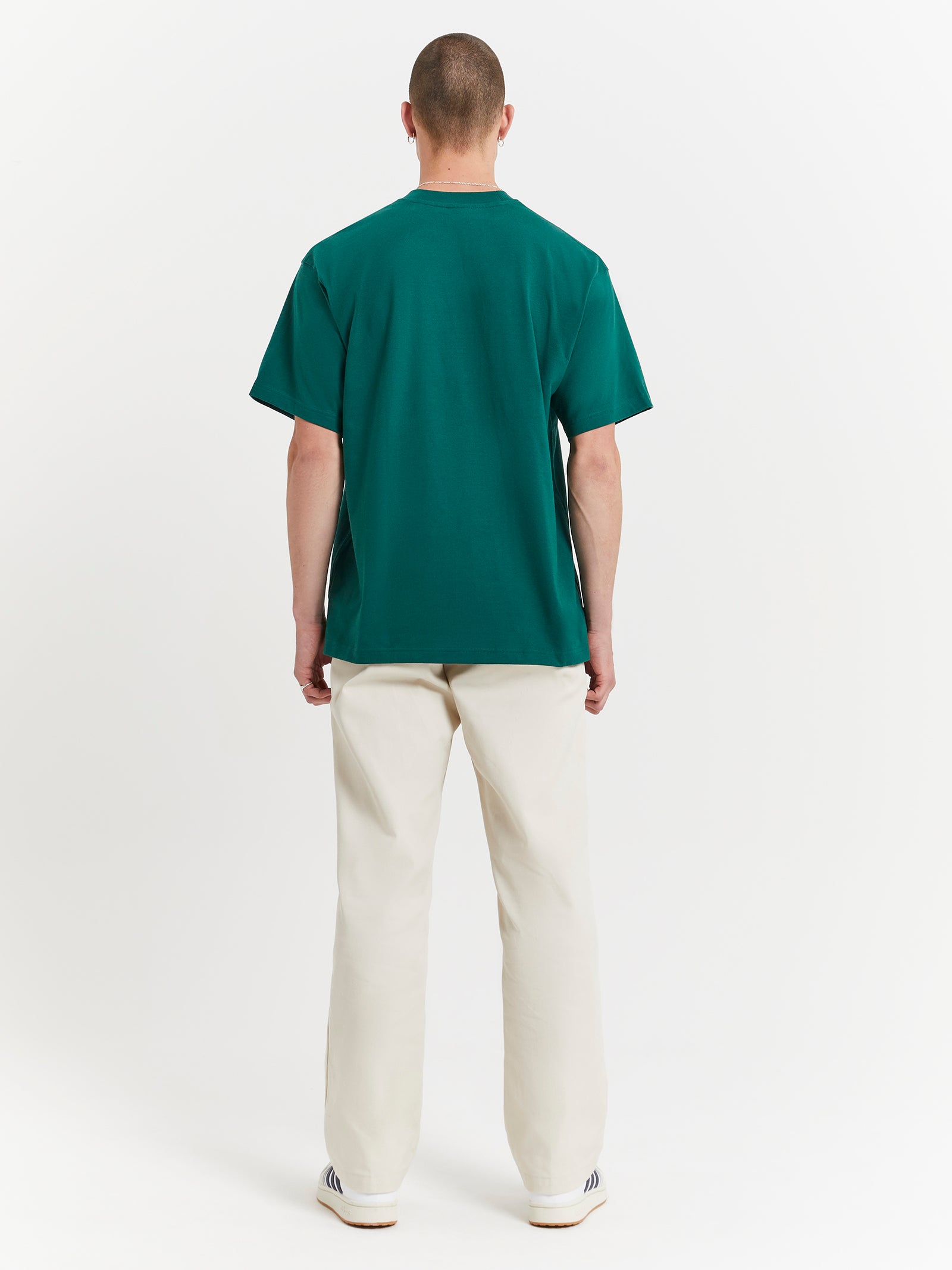 Adicolor Contempo T-Shirt in Collegiate Green