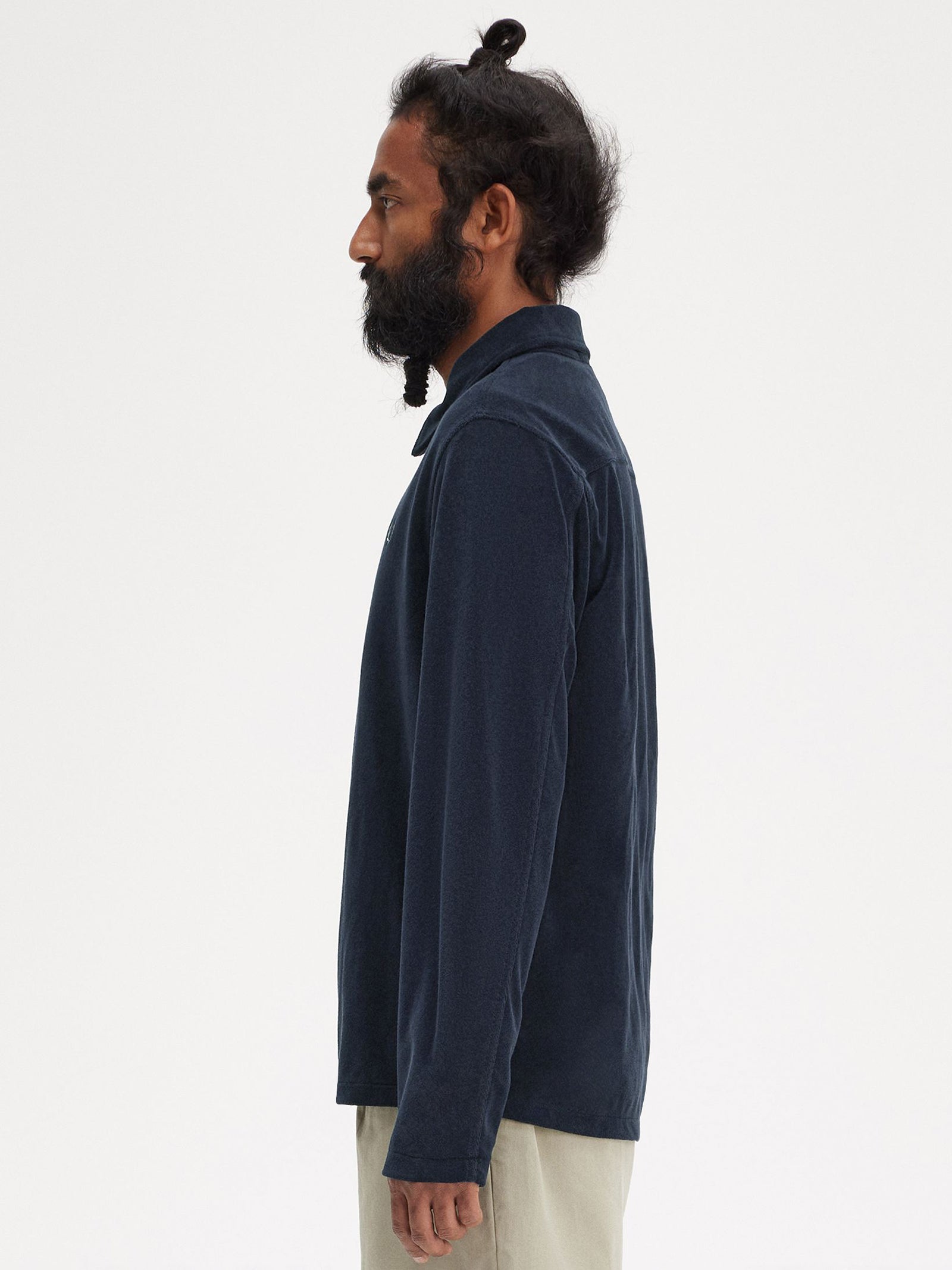 Towelling Overshirt