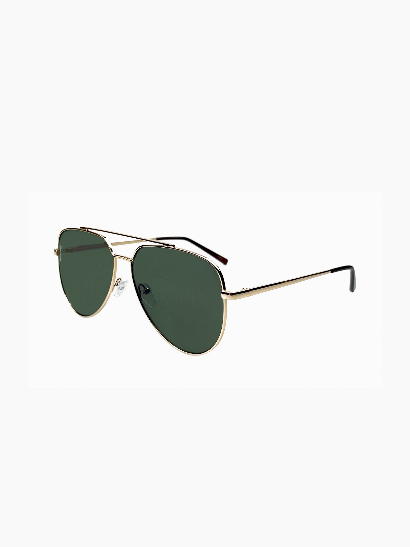 Billlie Sunglasses in Gold & Green