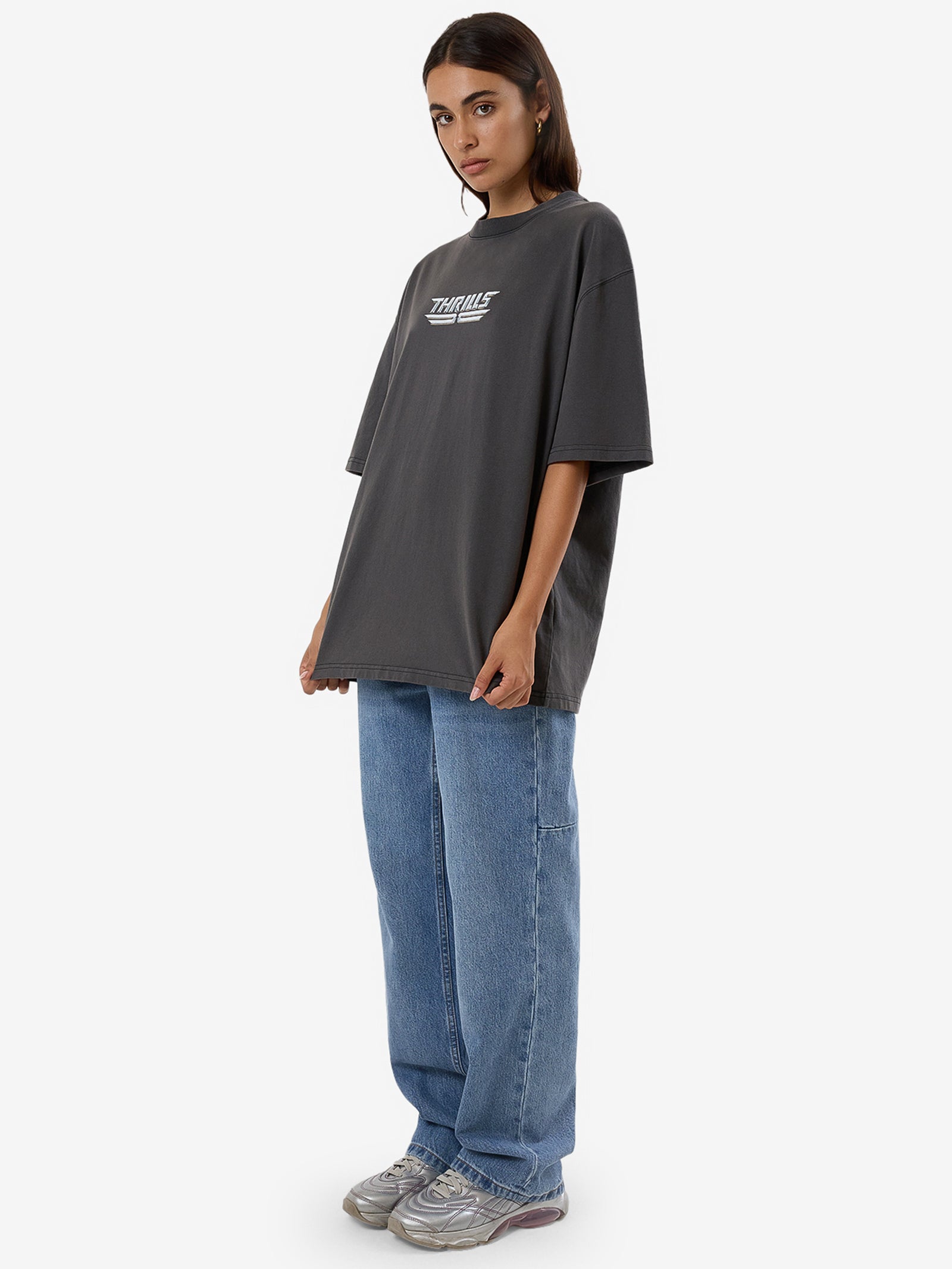 High Shine Oversized Tee