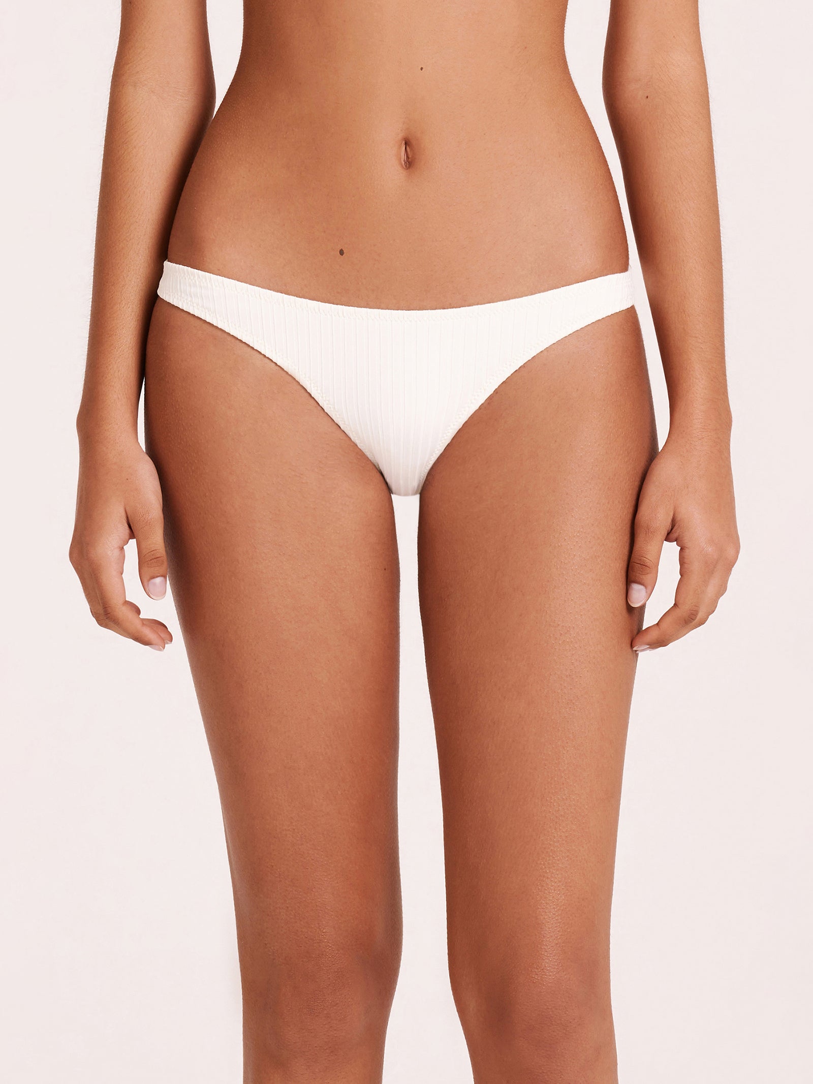 Classic Cheeky Bikini Briefs in Salt