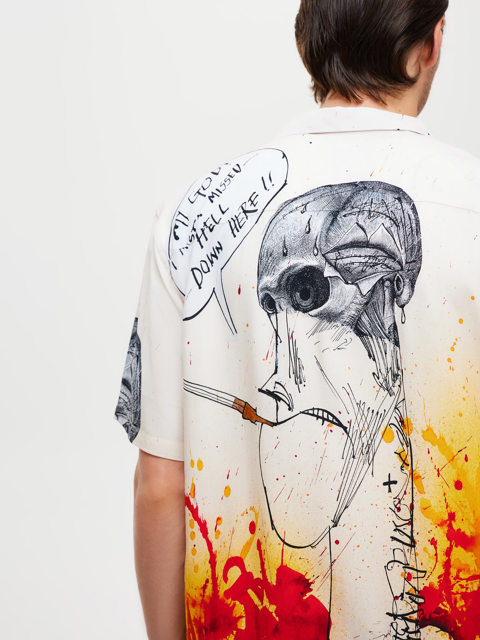 Steadman Art Shirt 1 In White