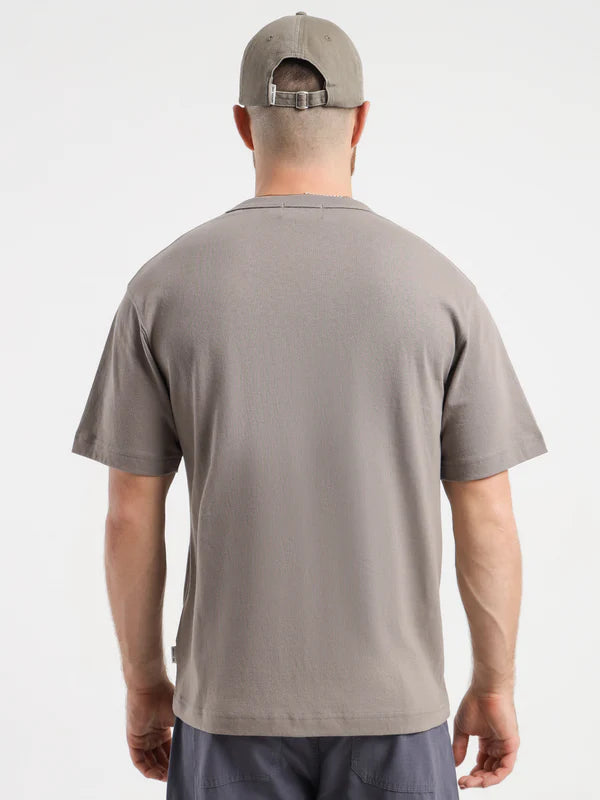 Heavyweight Crew T-Shirt in Ash