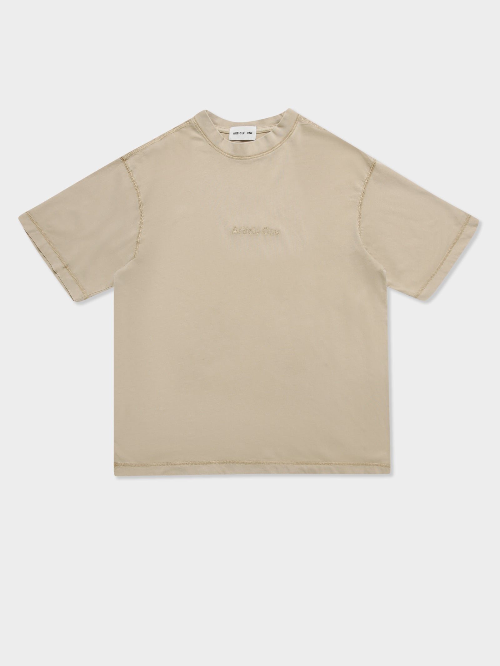 Tonal Logo T-Shirt in Honey