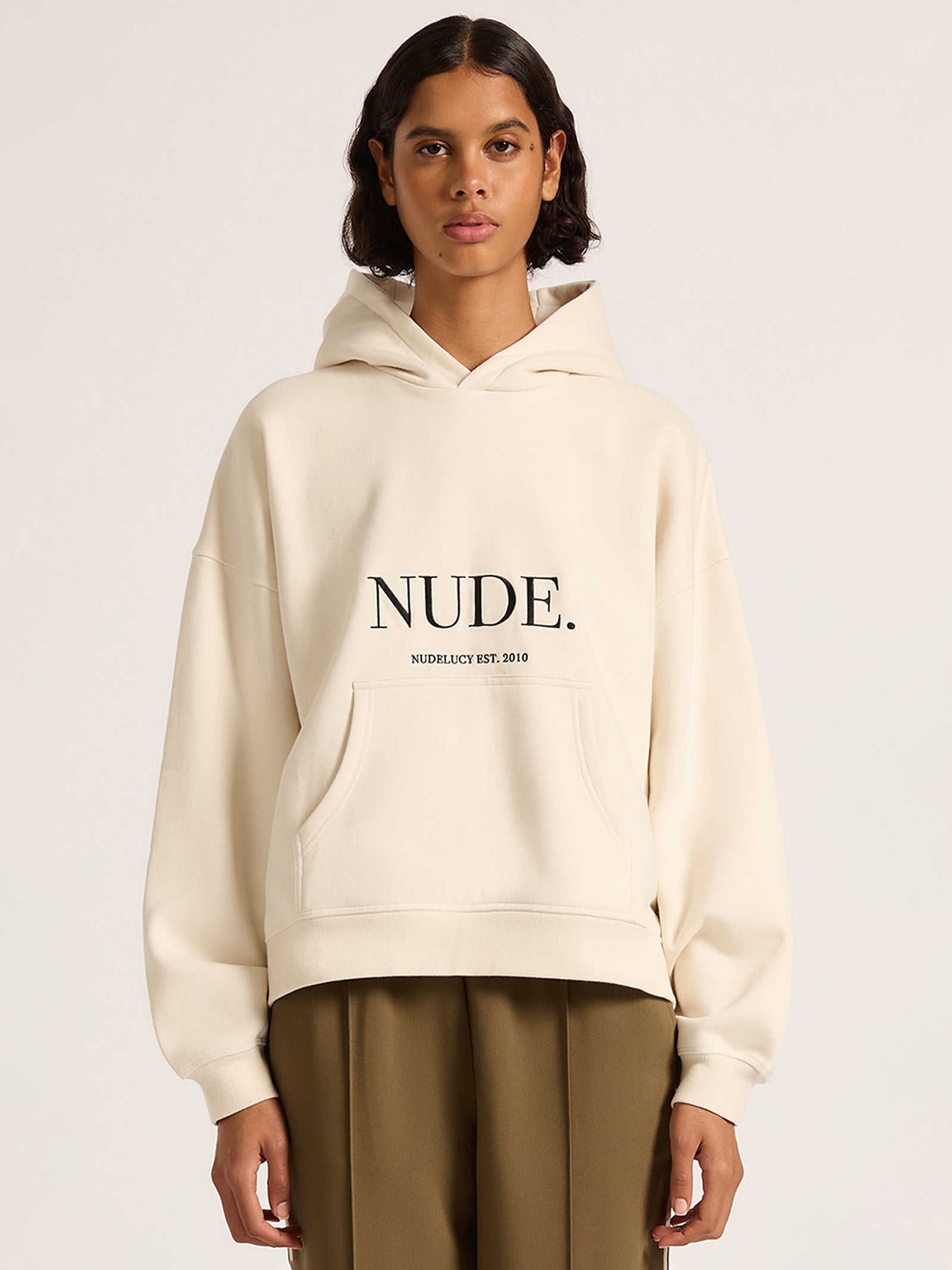 Nude. Hoodie