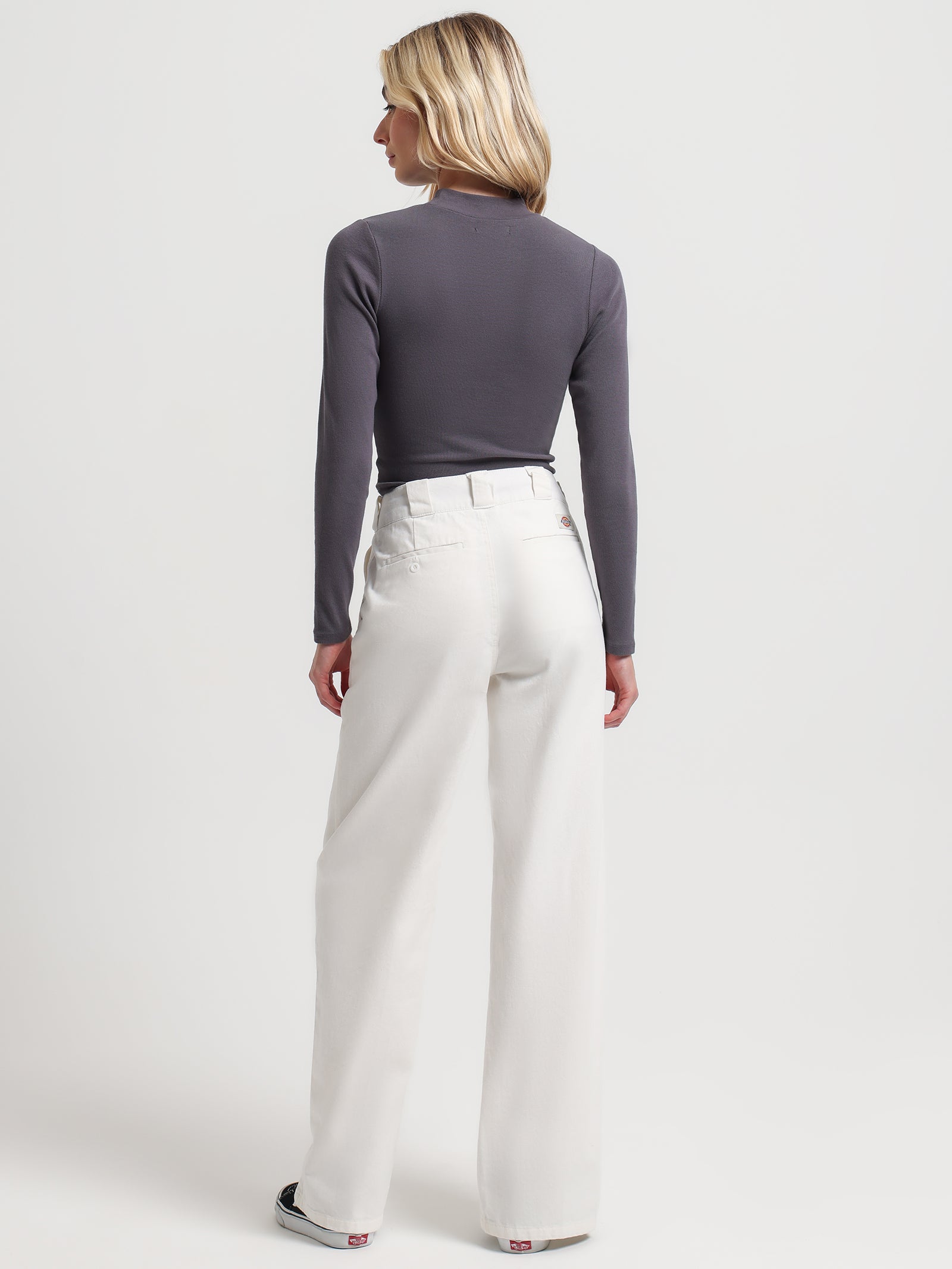 Bronte Wide Leg Pants in Winter White